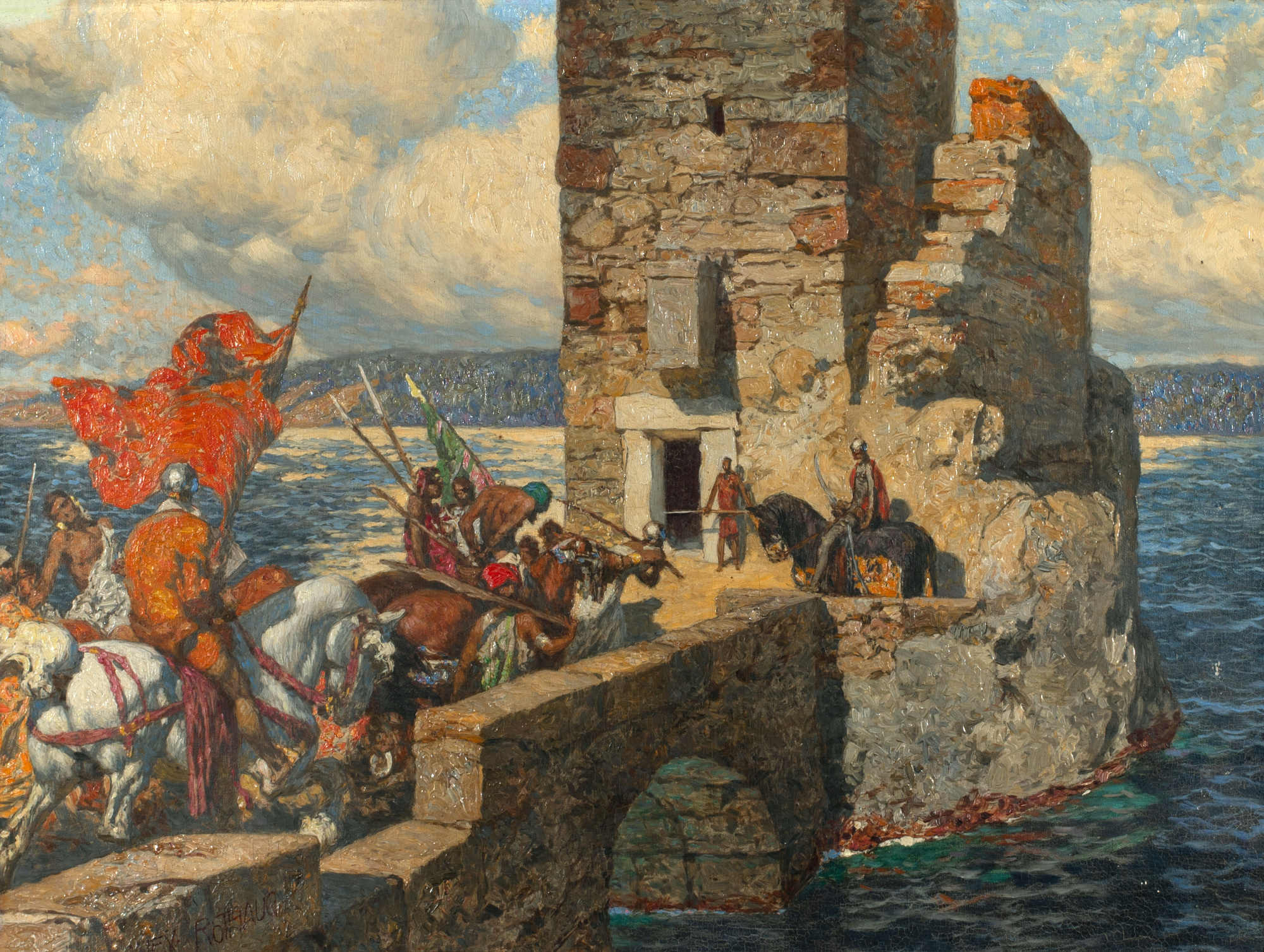 Alexander Rothaug, Sarazenenturm