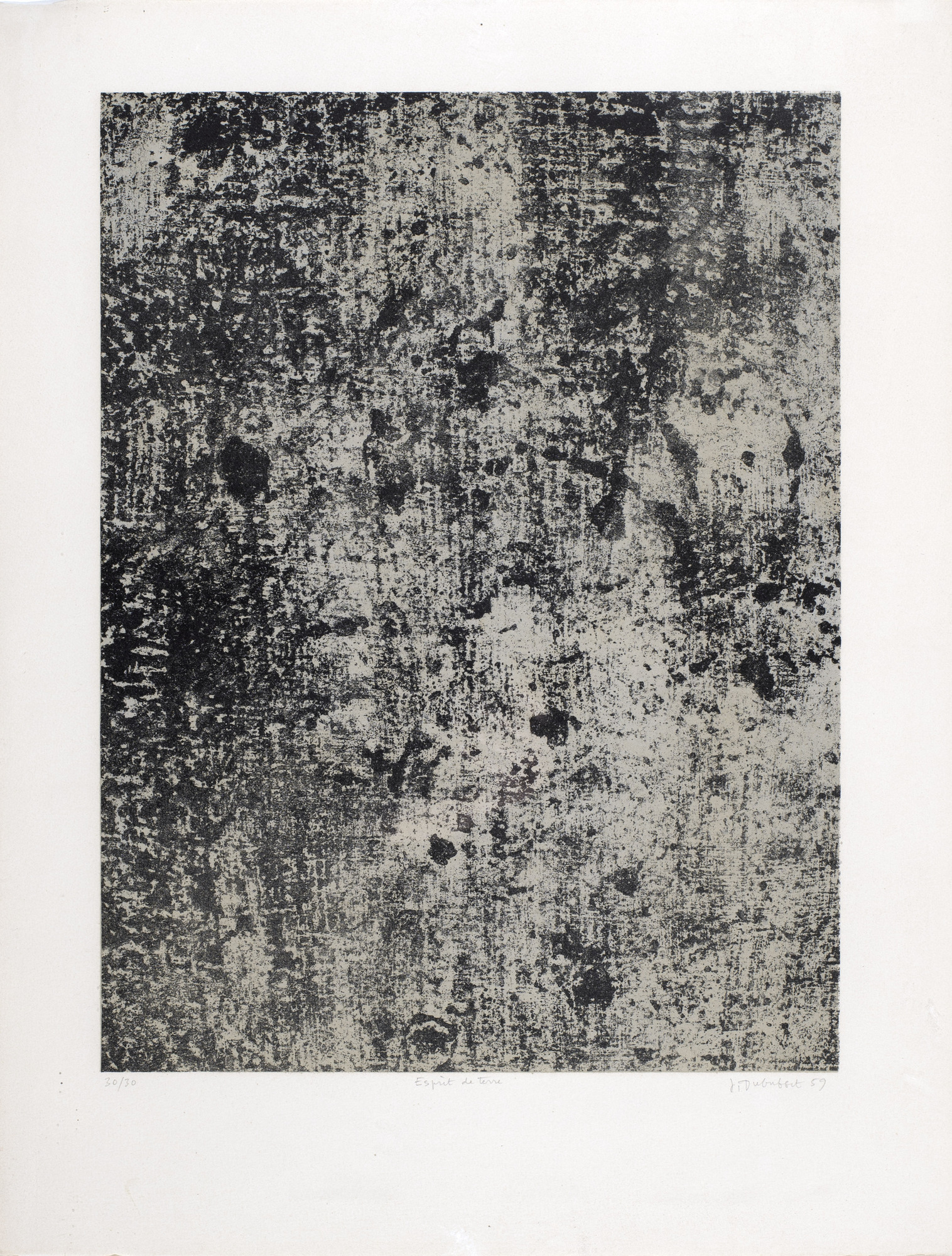 Jean Dubuffet, Esprit de Terre
