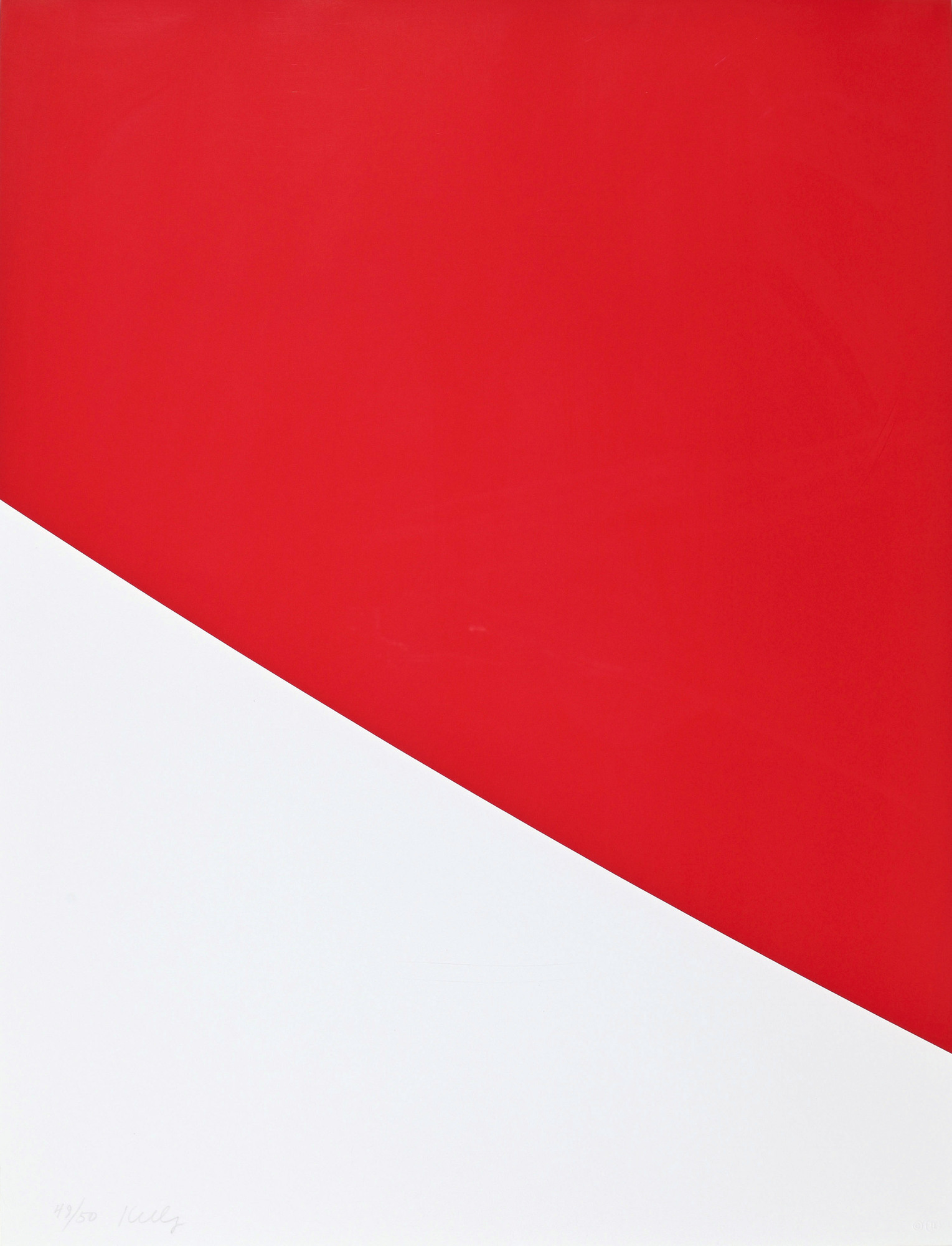 Ellsworth Kelly, Red Curve