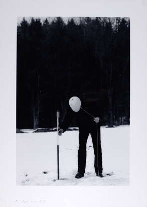Untitled (Pointed cap with rocket)