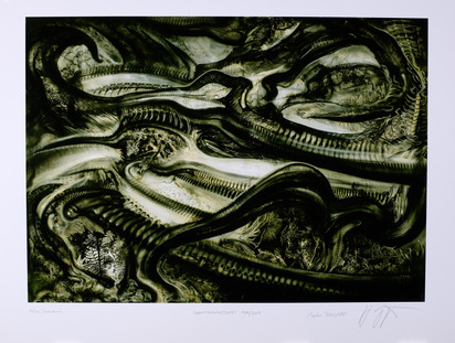 3 sheets: Schlangenlandschaft, 1984/2008; Karavane, 1948-2009; Vögel, 1984-2009