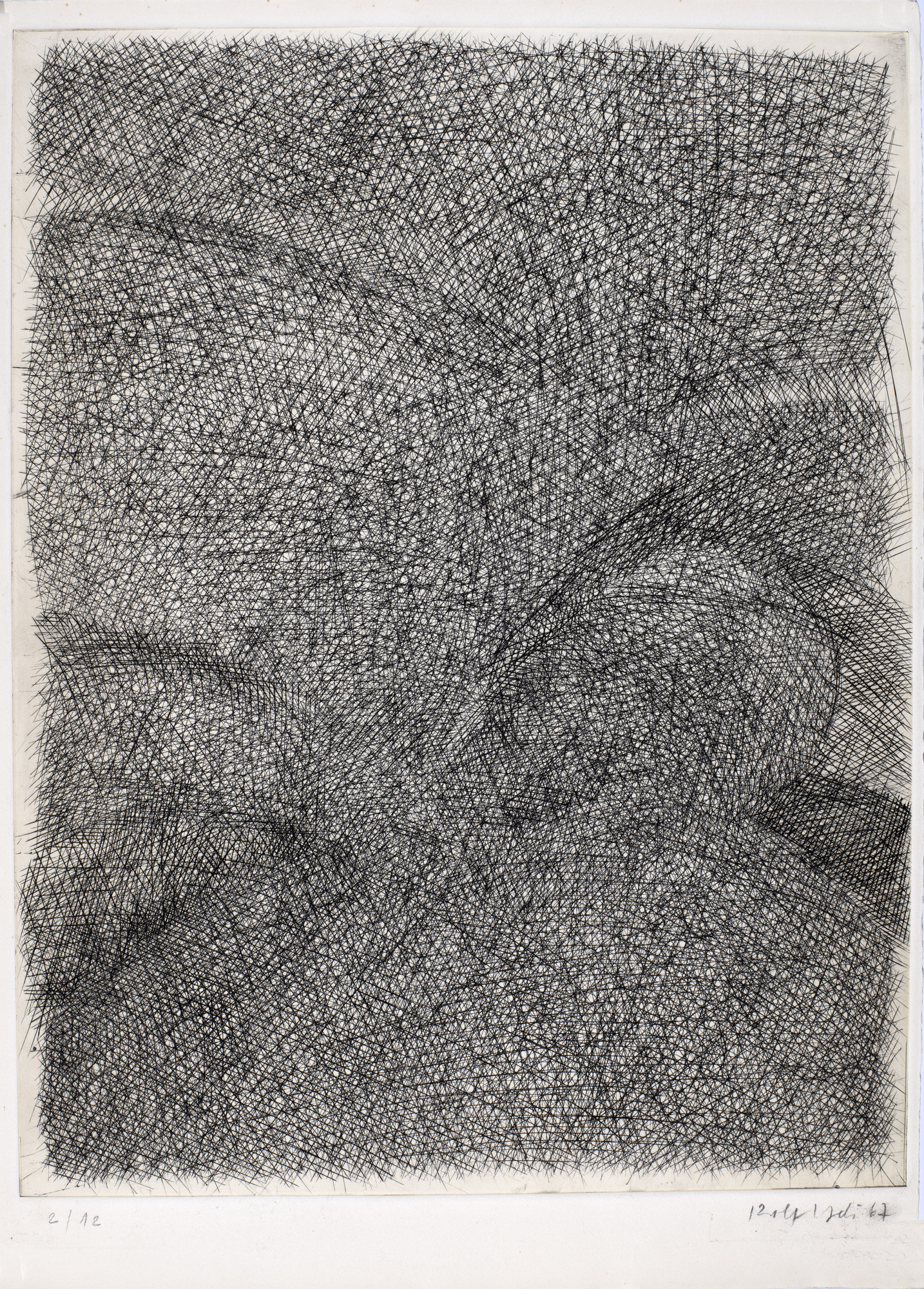 Rolf Iseli, 6 sheets: Untitled
