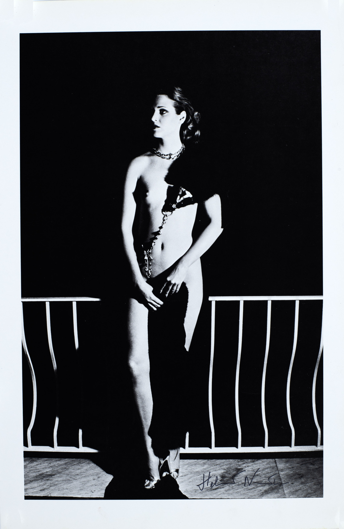 Helmut Newton, Capri at Night