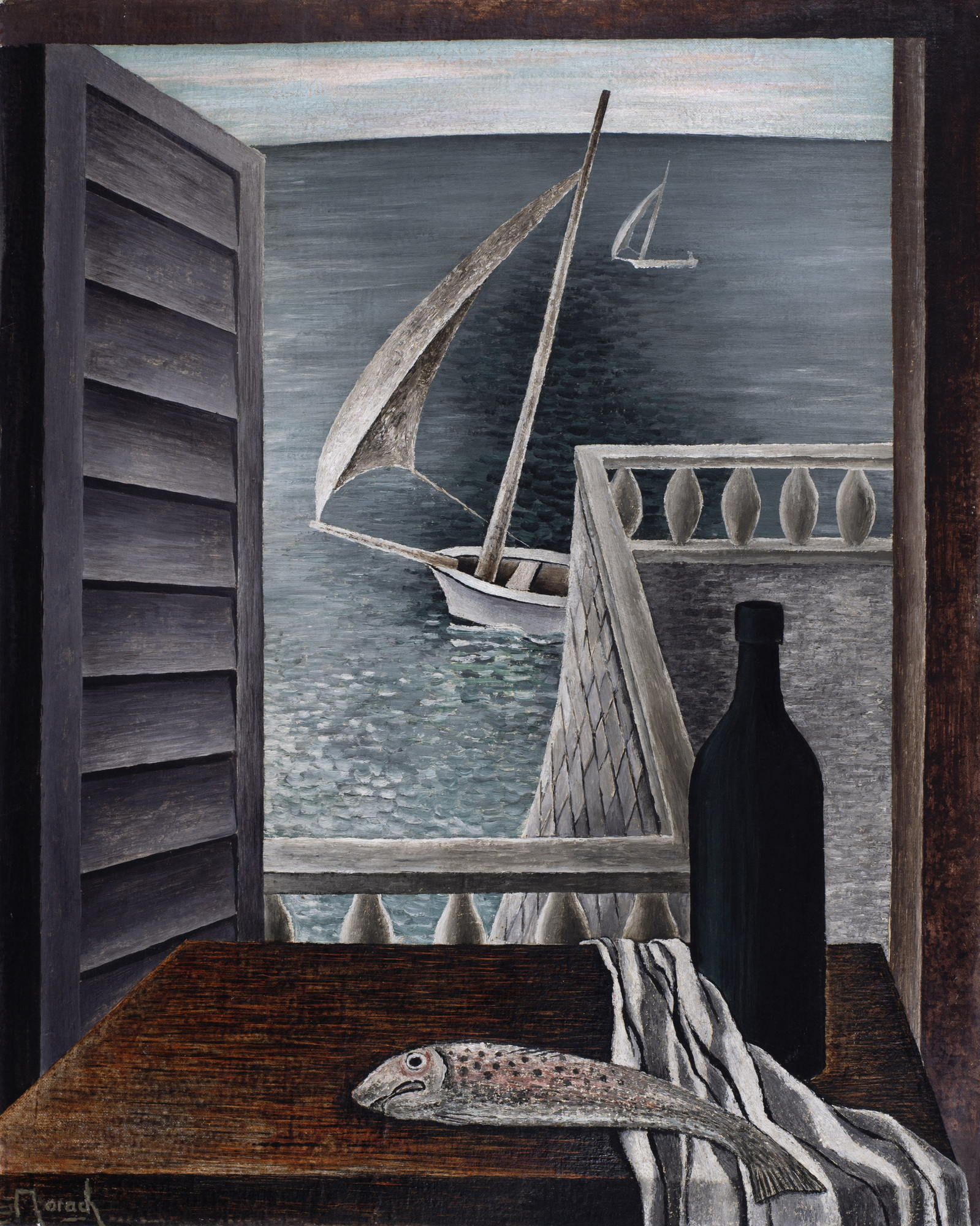 Otto Morach, Fenster am Meer