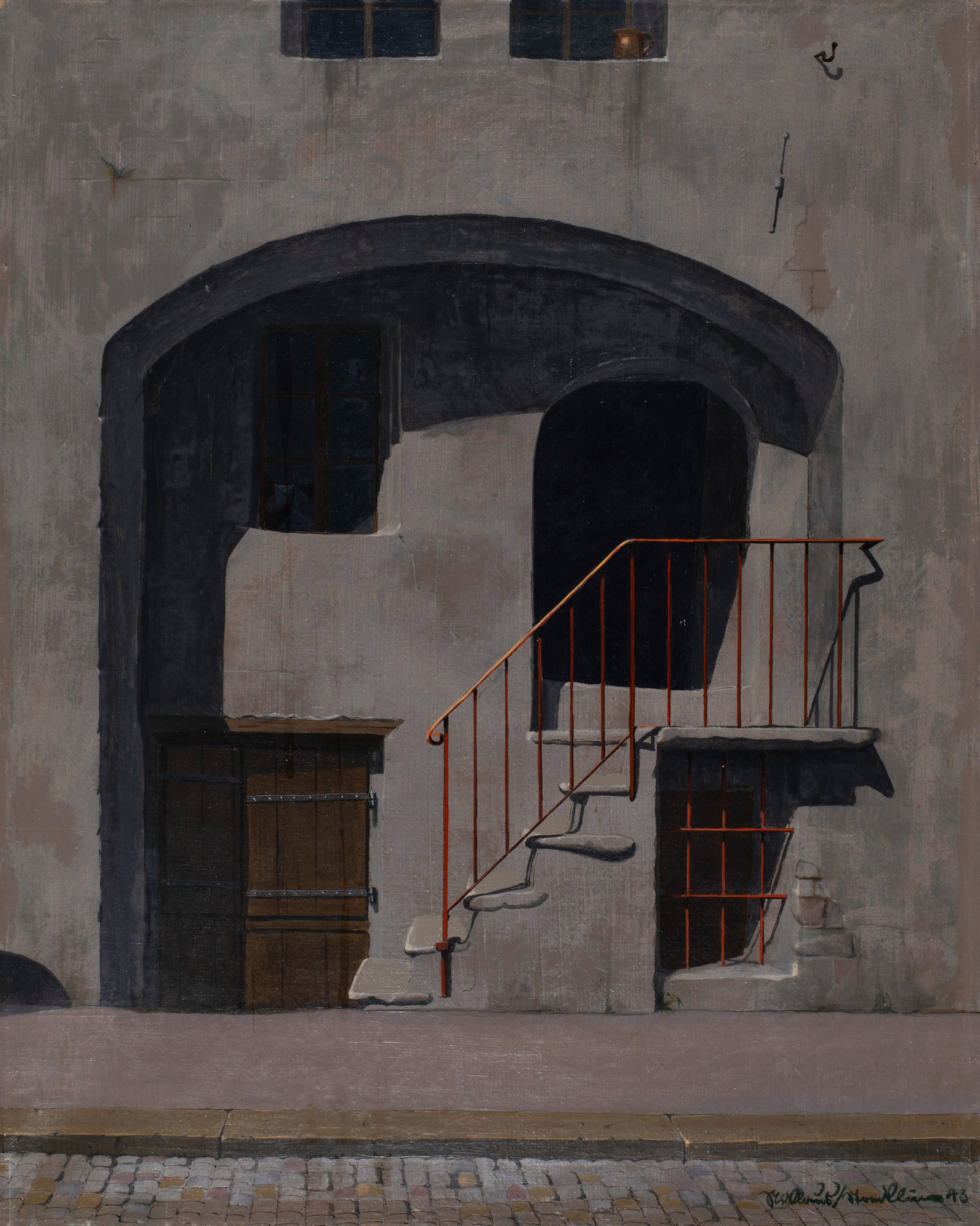 Niklaus Stoecklin, Haus in Sitten