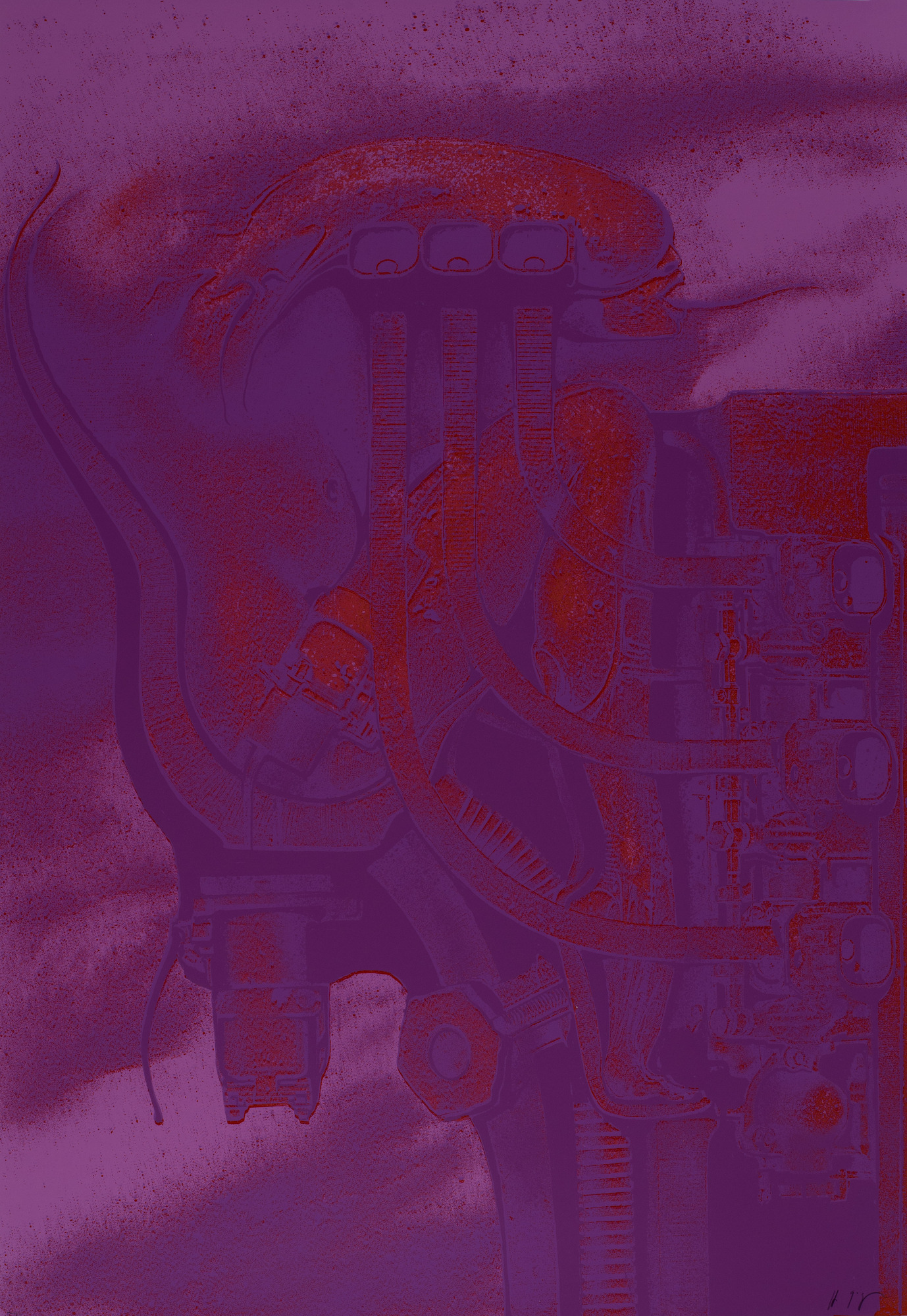 HR Giger, 3 sheets: Trip-Tychon-Portfolio