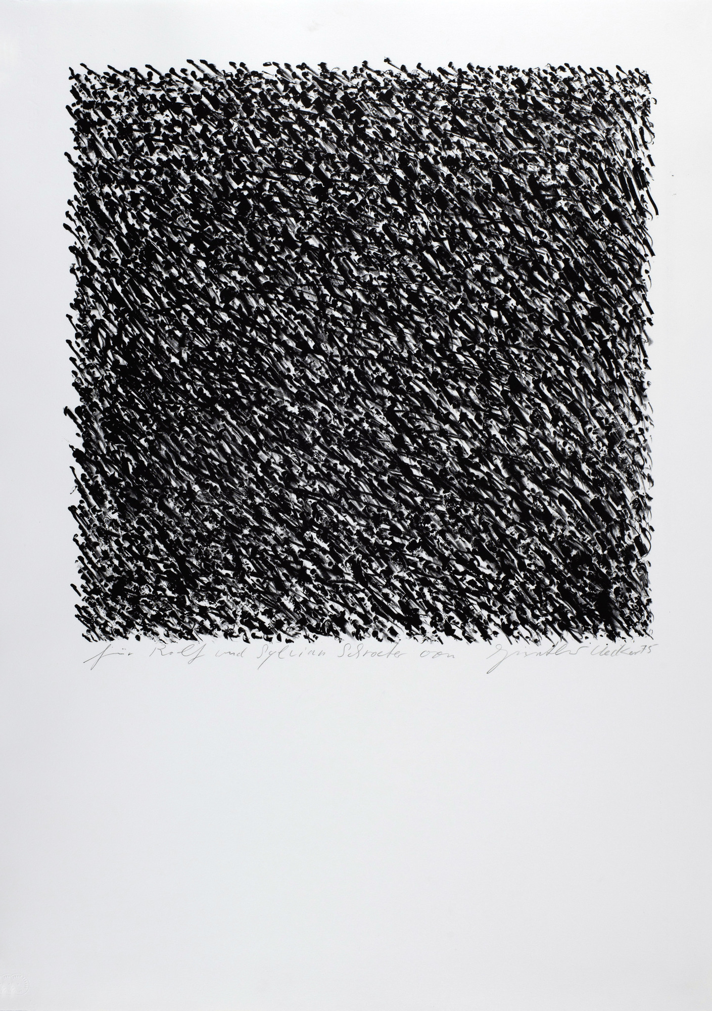 Günther Uecker, Folder. Manuelle Strukturen