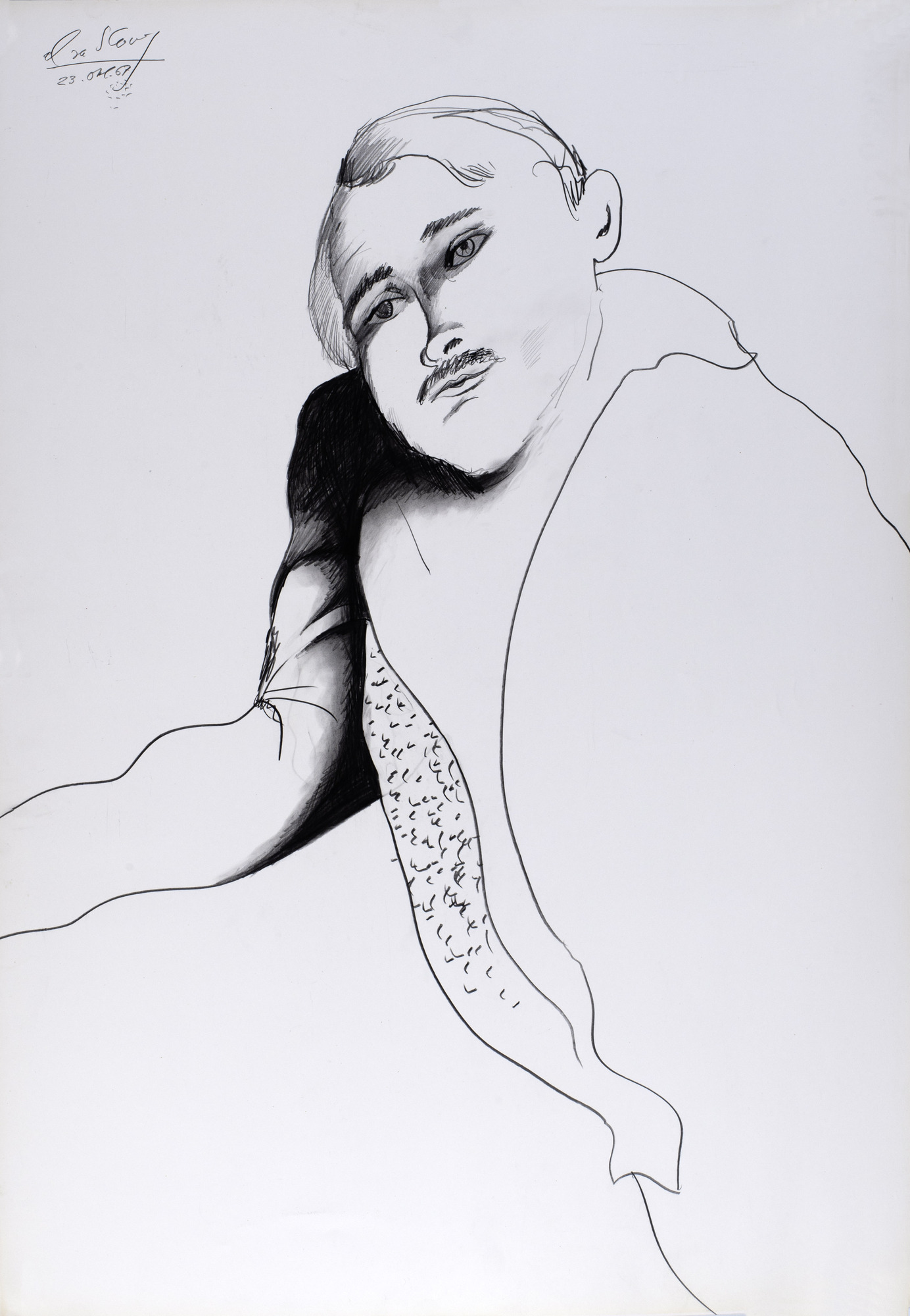 Alexander Sadkowsky, Portrait von Friedrich Kuhn