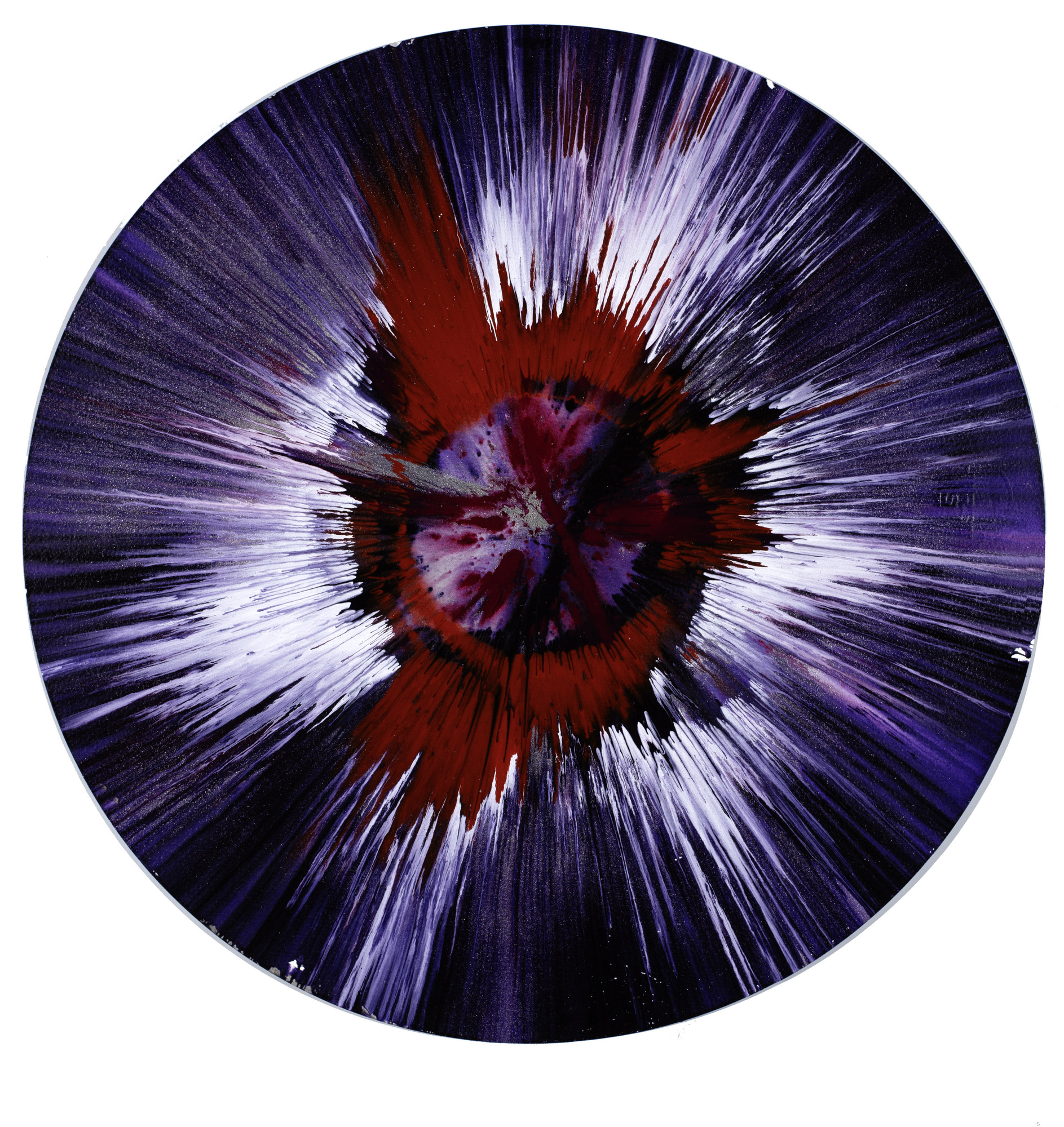 Damien Hirst, Circle Spin Painting