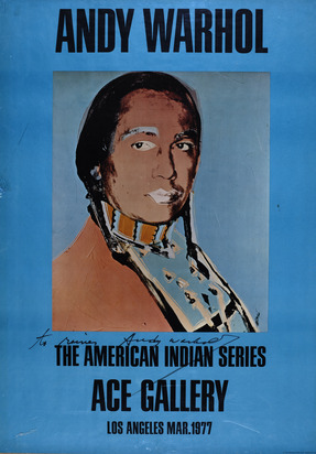 Poster. American Indian Series, Ace Gallery
