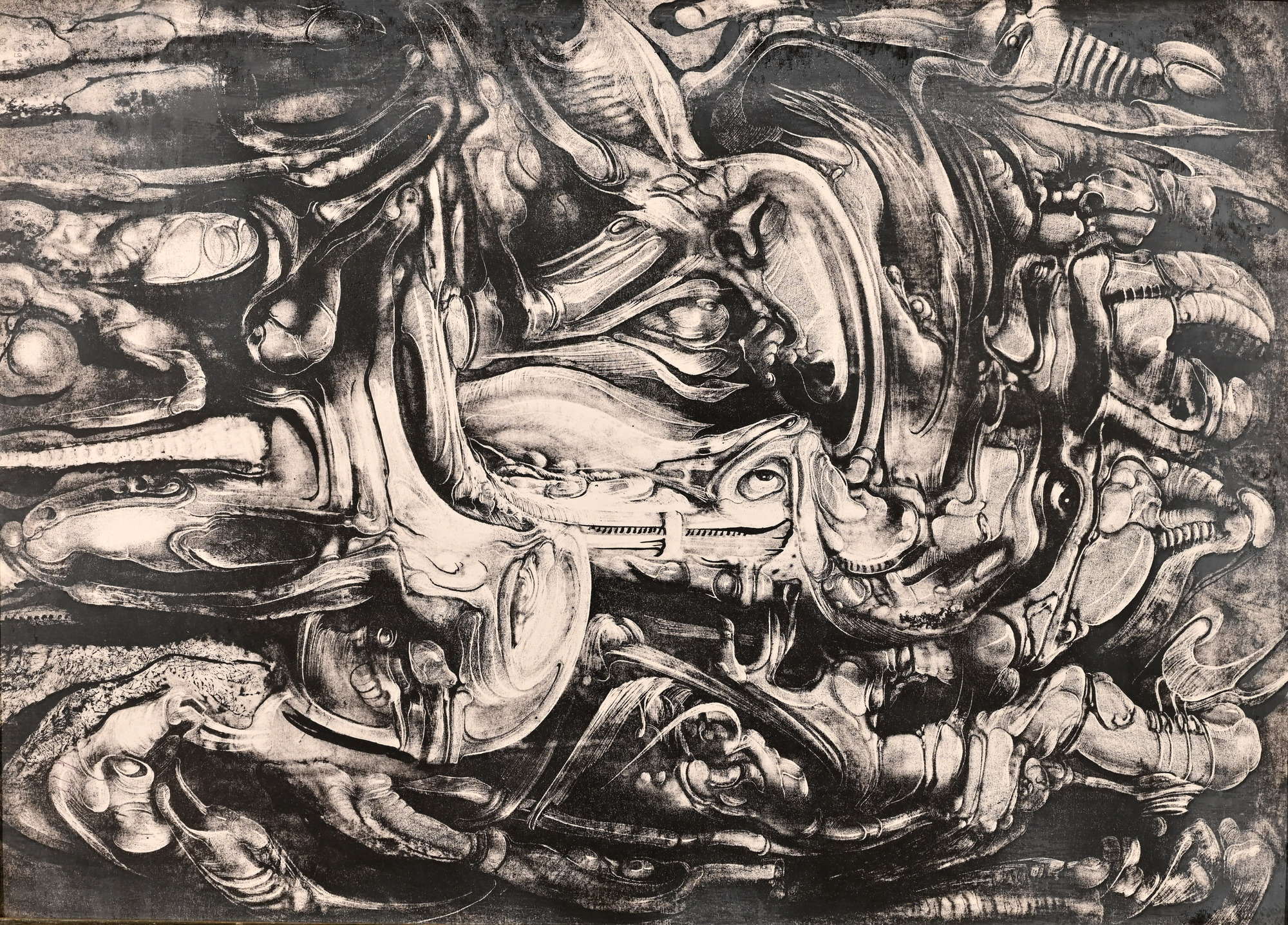 HR Giger, 2 sheets: Untitled