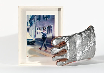 Firefighter Glove with photograph