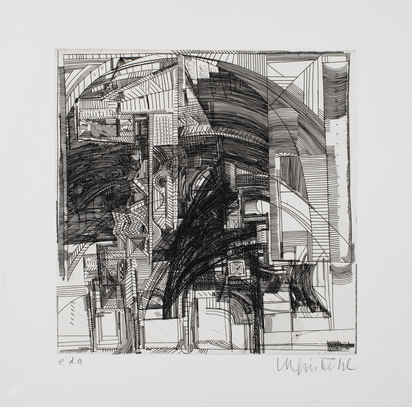 2 sheets: Strahler I, 1963; Untitled