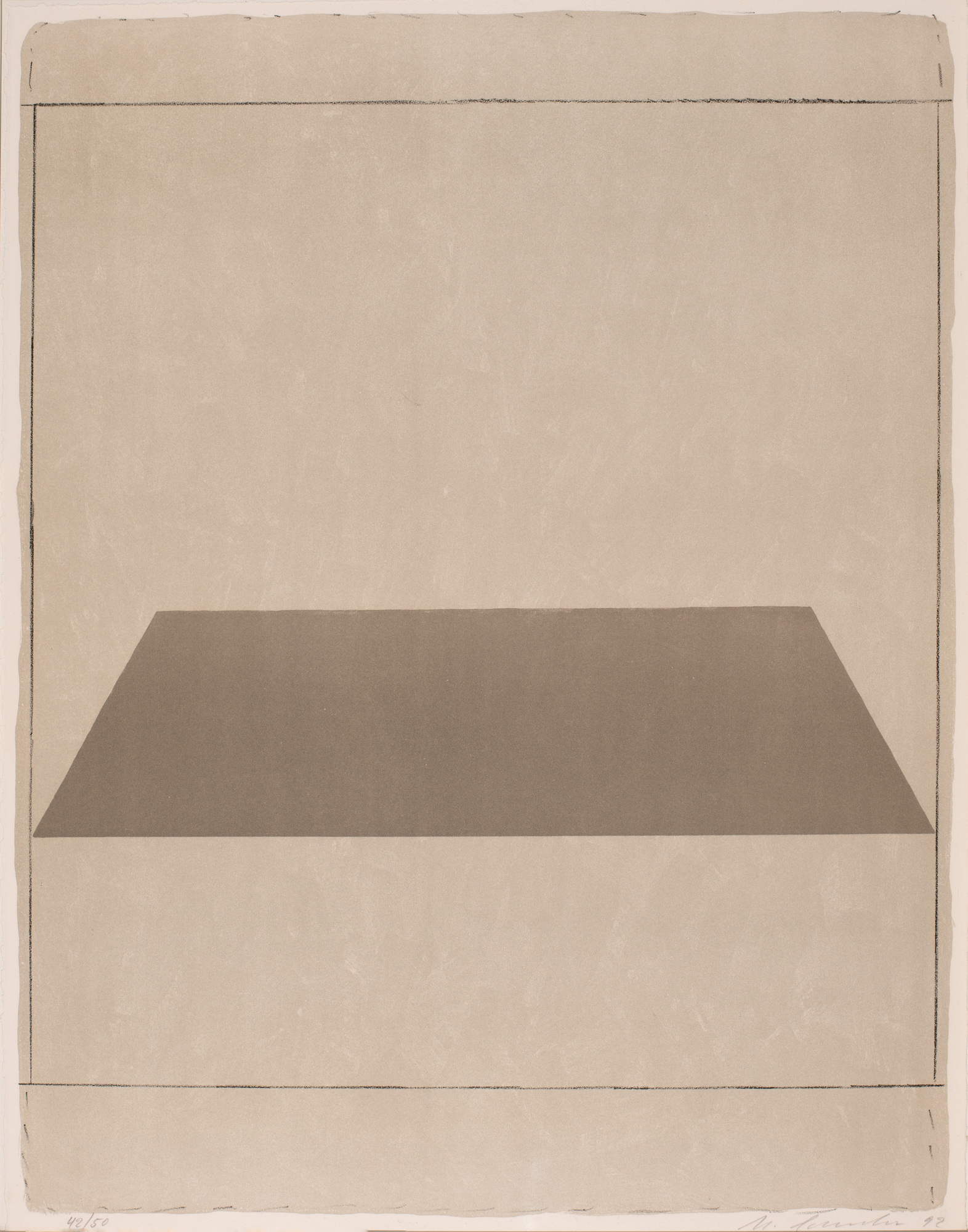 Matias Spescha, 2 sheets: Untitled, 1981; Untitled, 1992