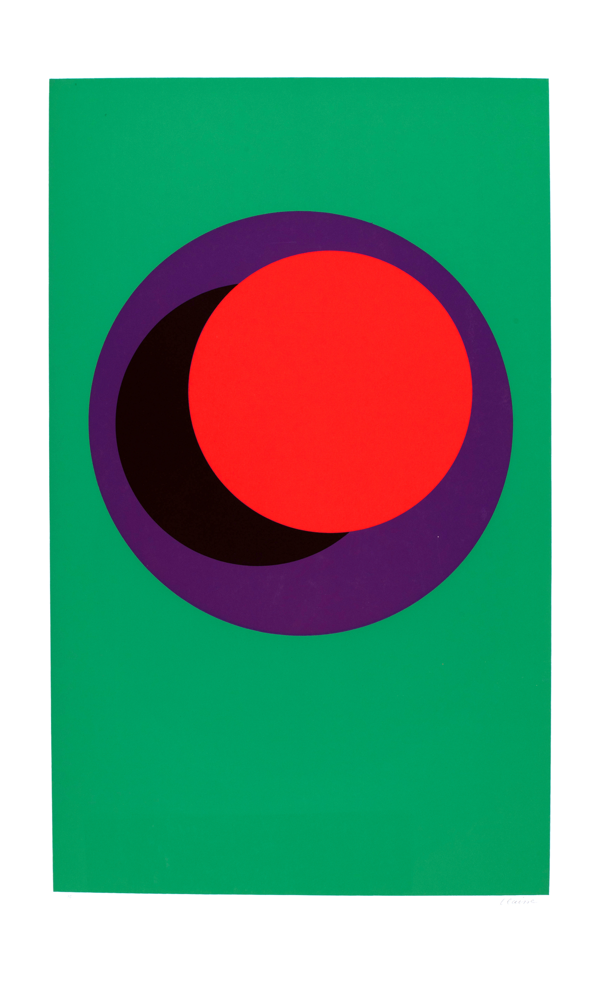 Geneviève Claisse, 6 sheets: Untitled