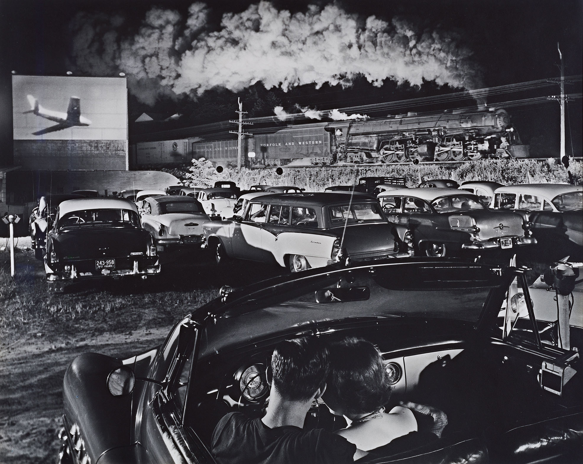 Ogle Winston Link, Hot Shot, East Bound, laeger, West Virginia