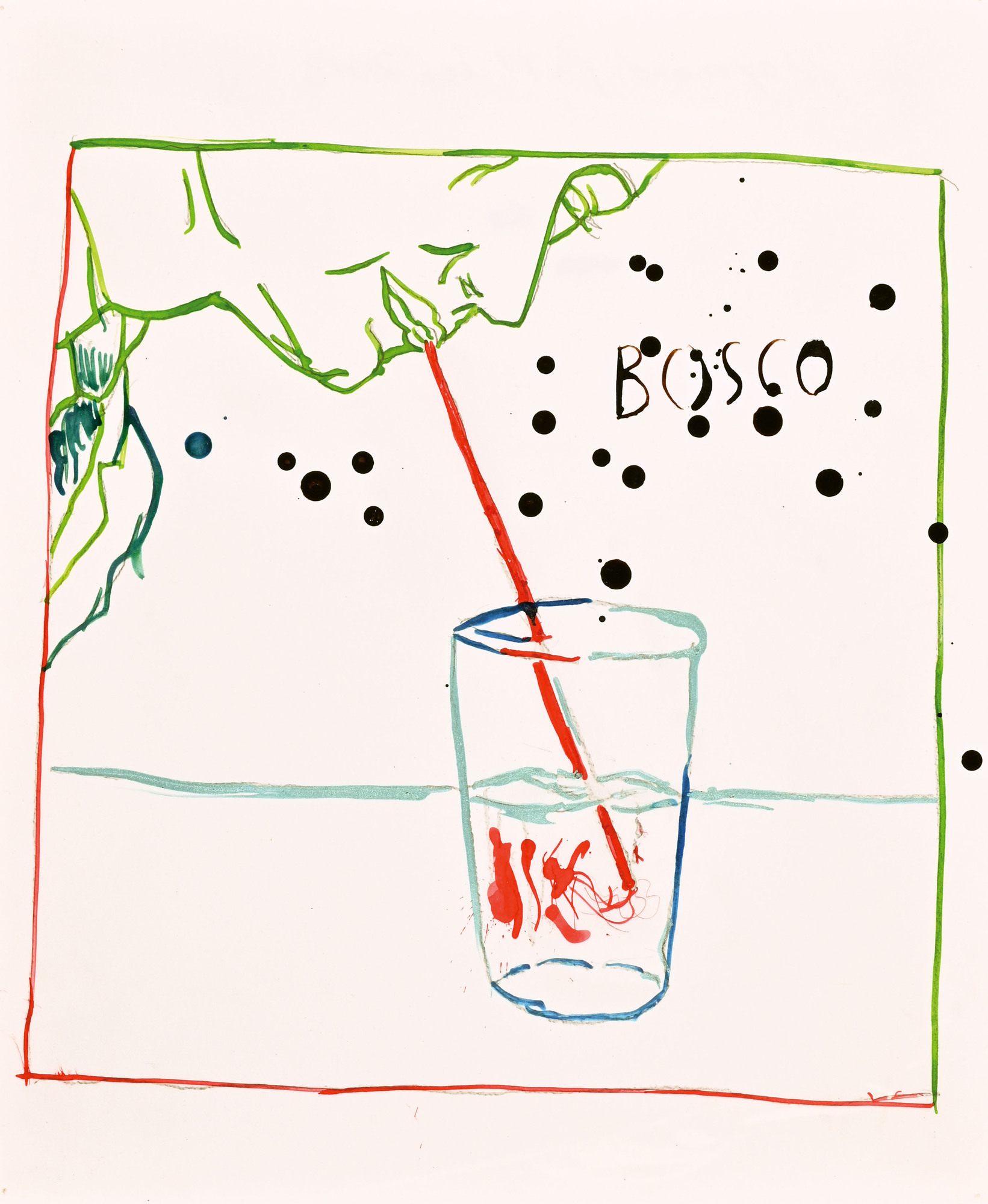 Raymond Pettibon, No Title (Bosco)