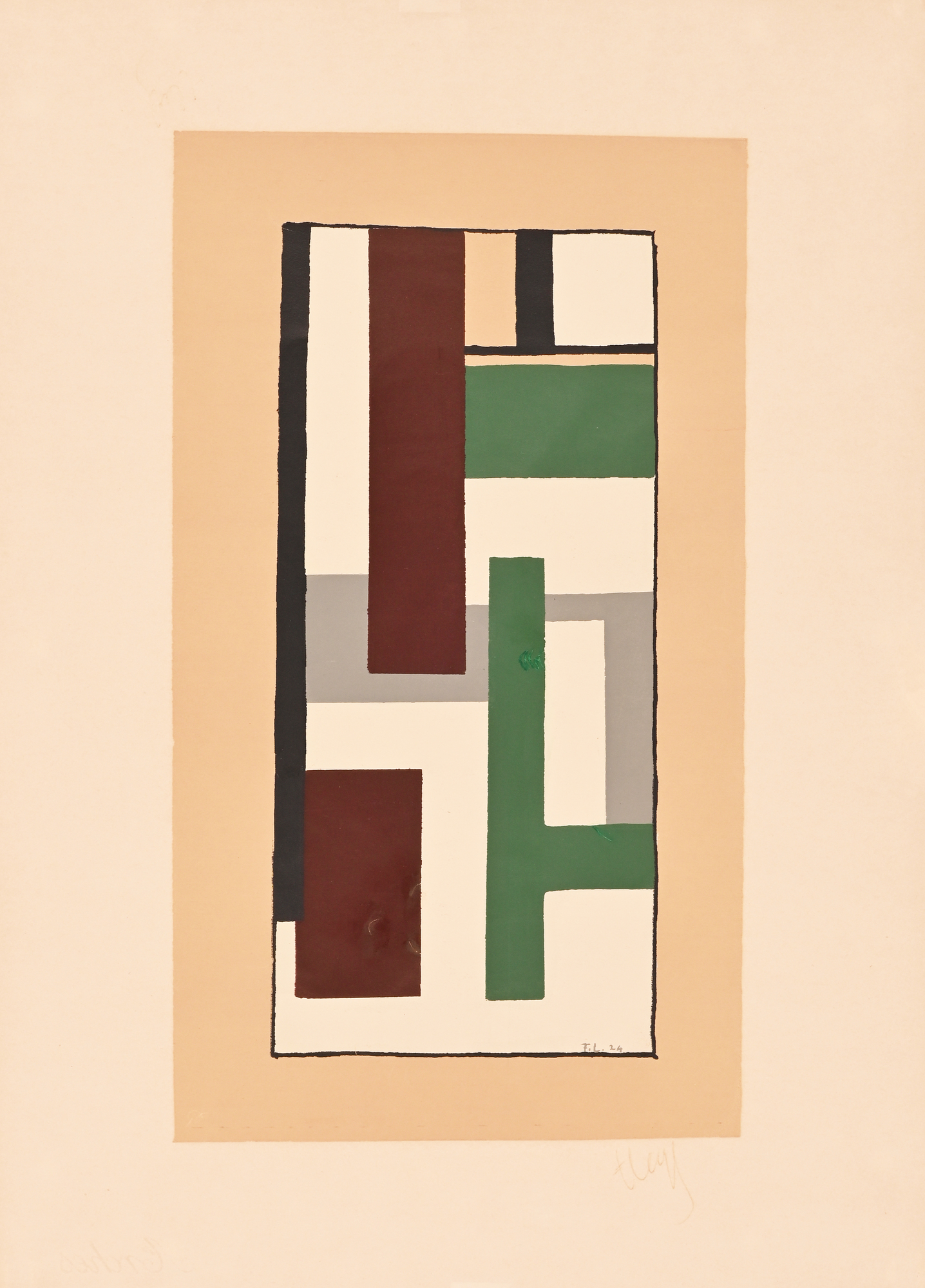 Fernand Léger, Composition abstraite