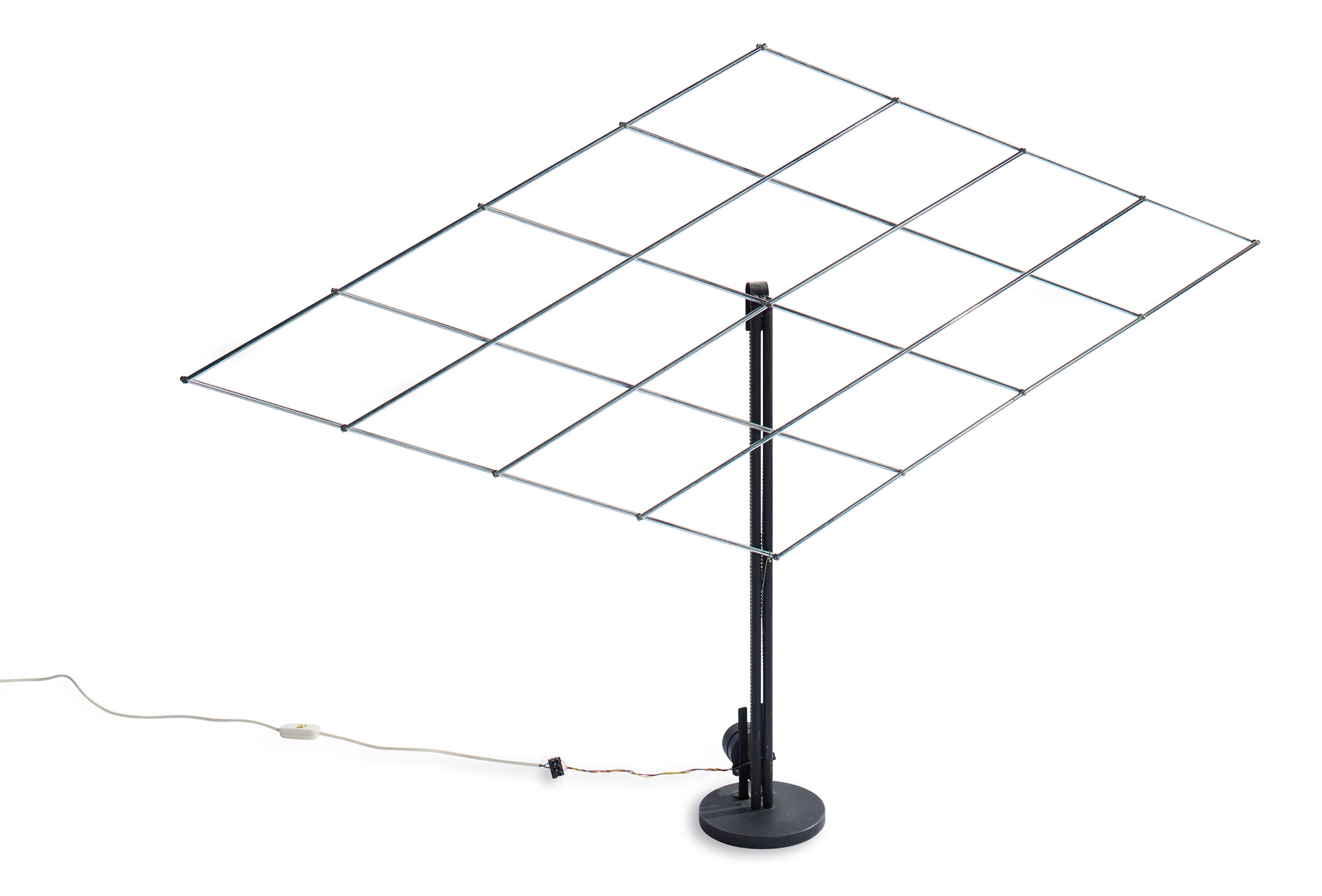 François Morellet, Grille se déformant