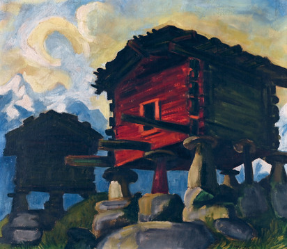 Walliser Hütten (bei Saas Almagell)