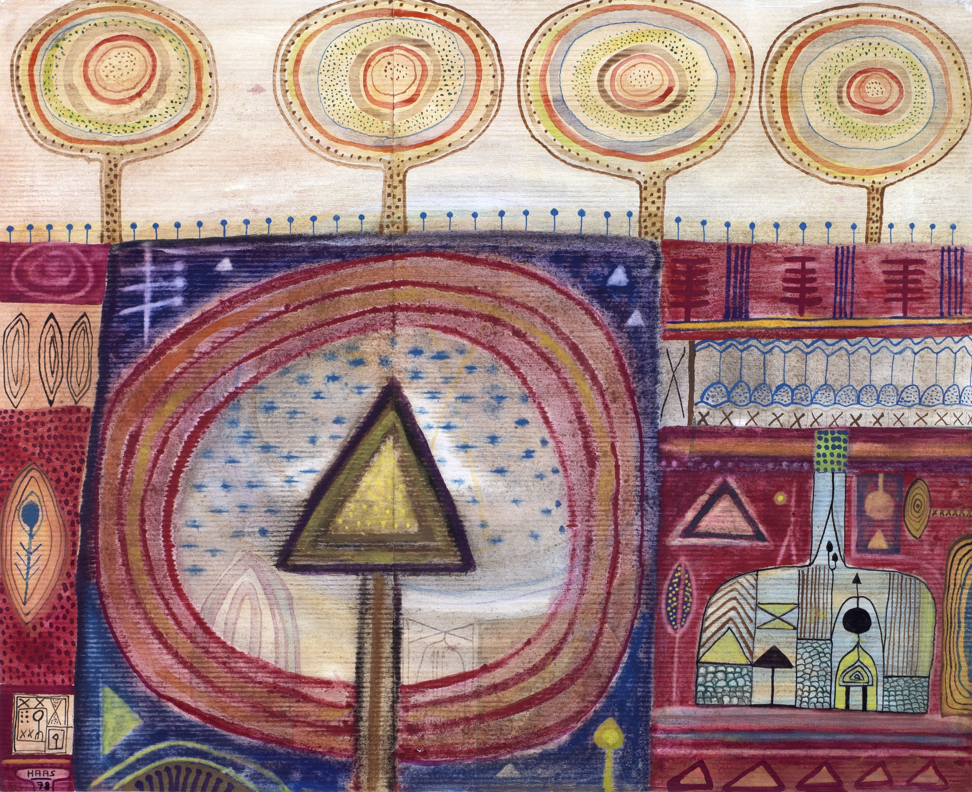 Kurt Haas, 2 Werke: Ohne Titel