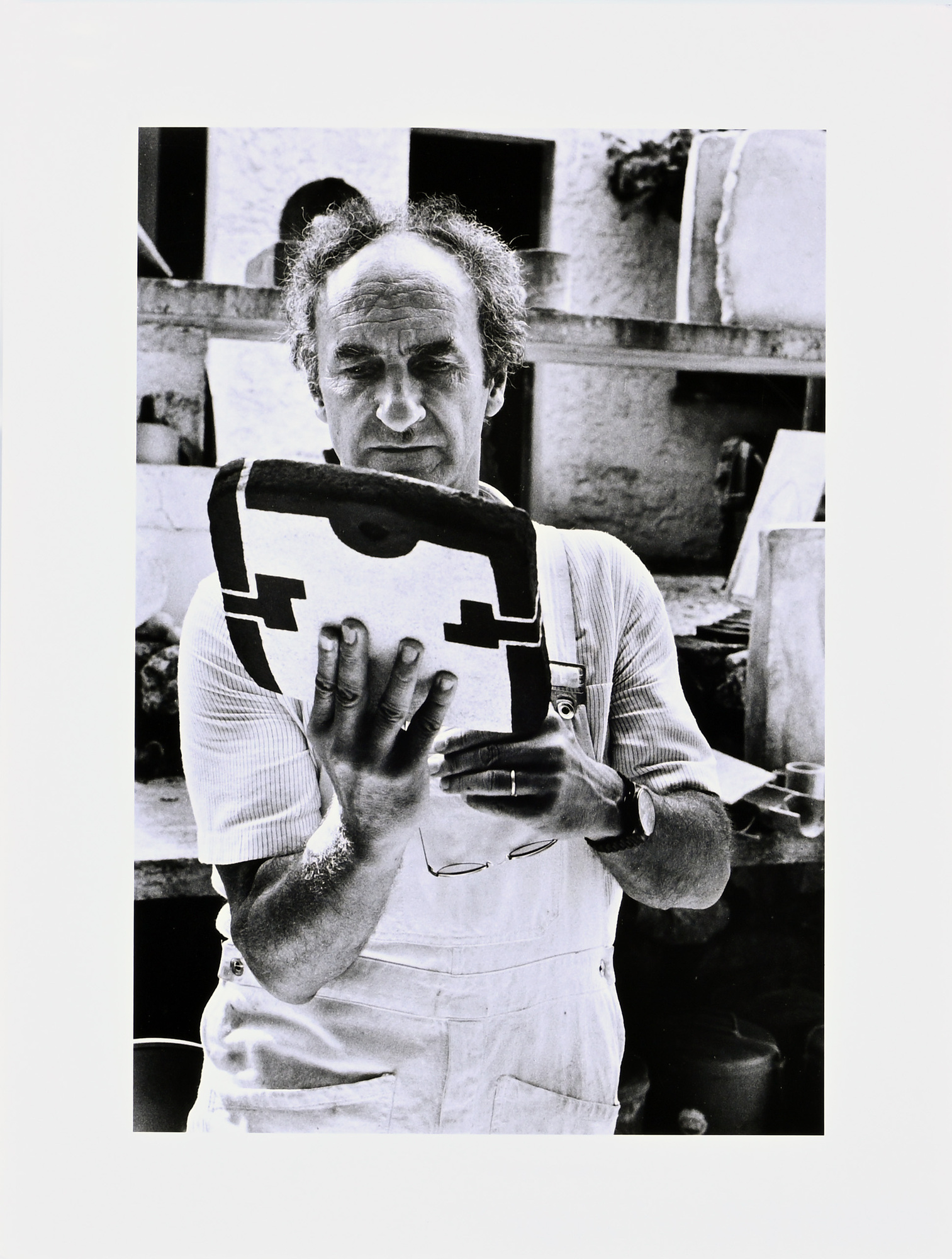 Ernst Scheidegger, 2 Werke: Chillida; Bernhard Luginbühl