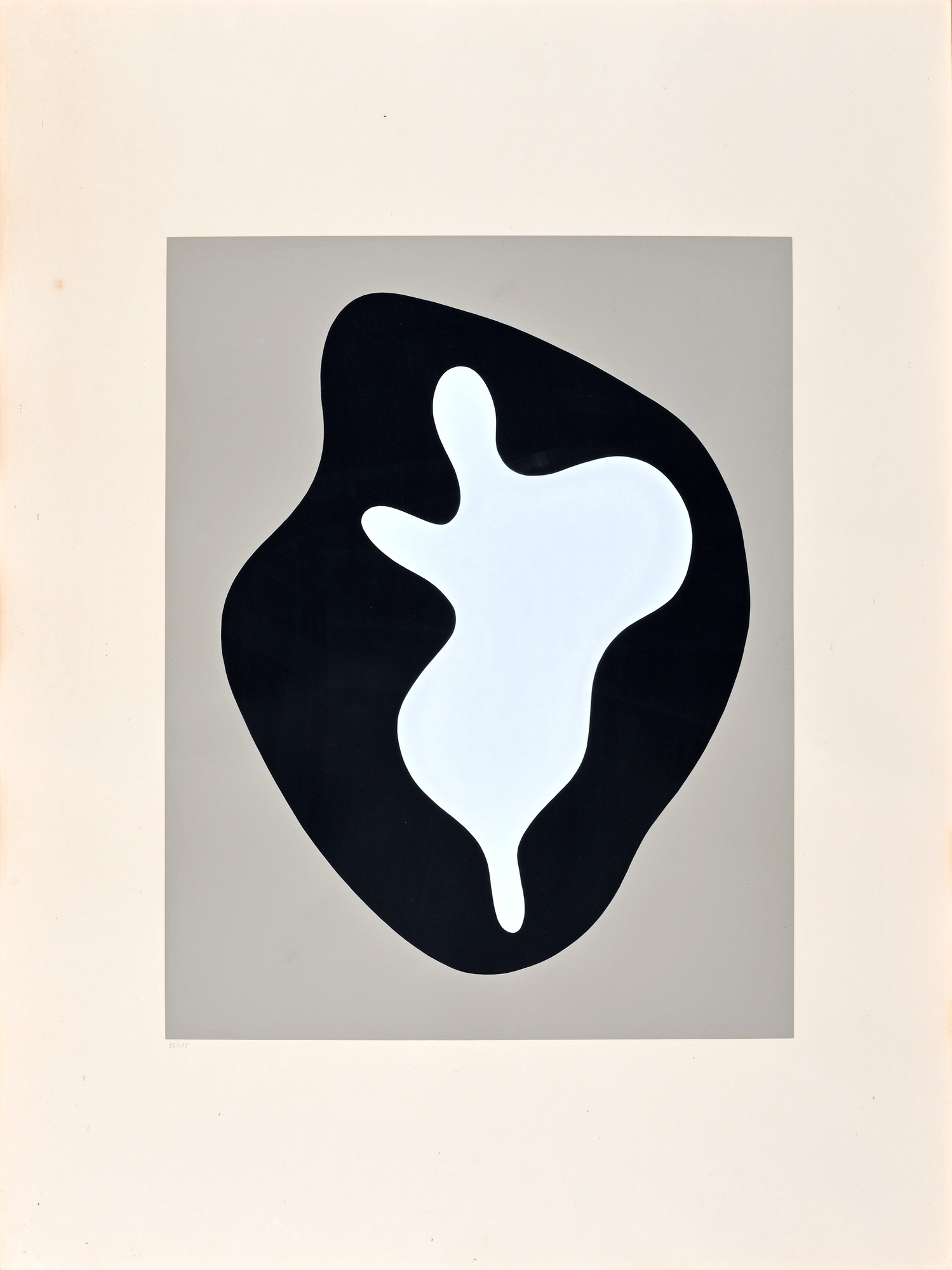Hans Arp, 4 Blätter:  Torse-Feuille,  Buste-Nombril, Constellation selon les lois du hasard,  Le Cerf, aus "Arp"