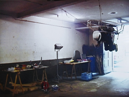 Versuch in der Garage