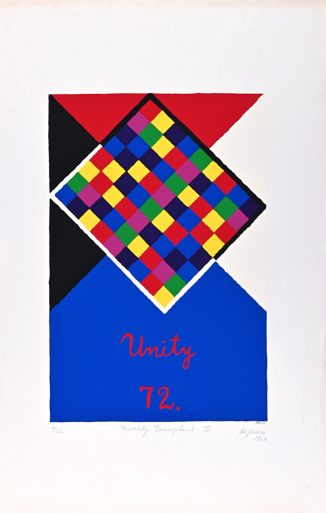 Alfred Julio Jensen, Duality Triumphant III (1963)