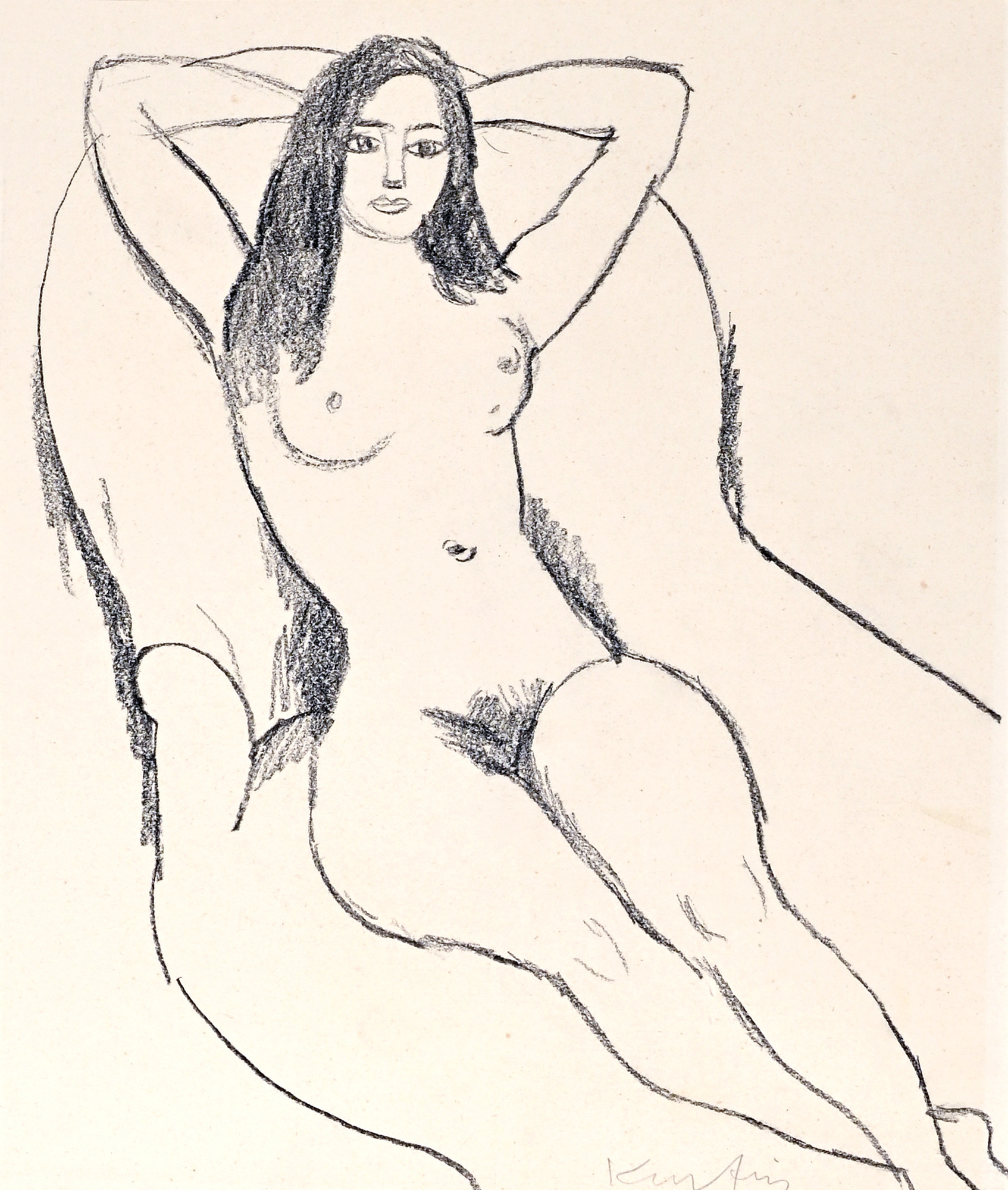 Gottlieb Kurfiss, Frauenakt