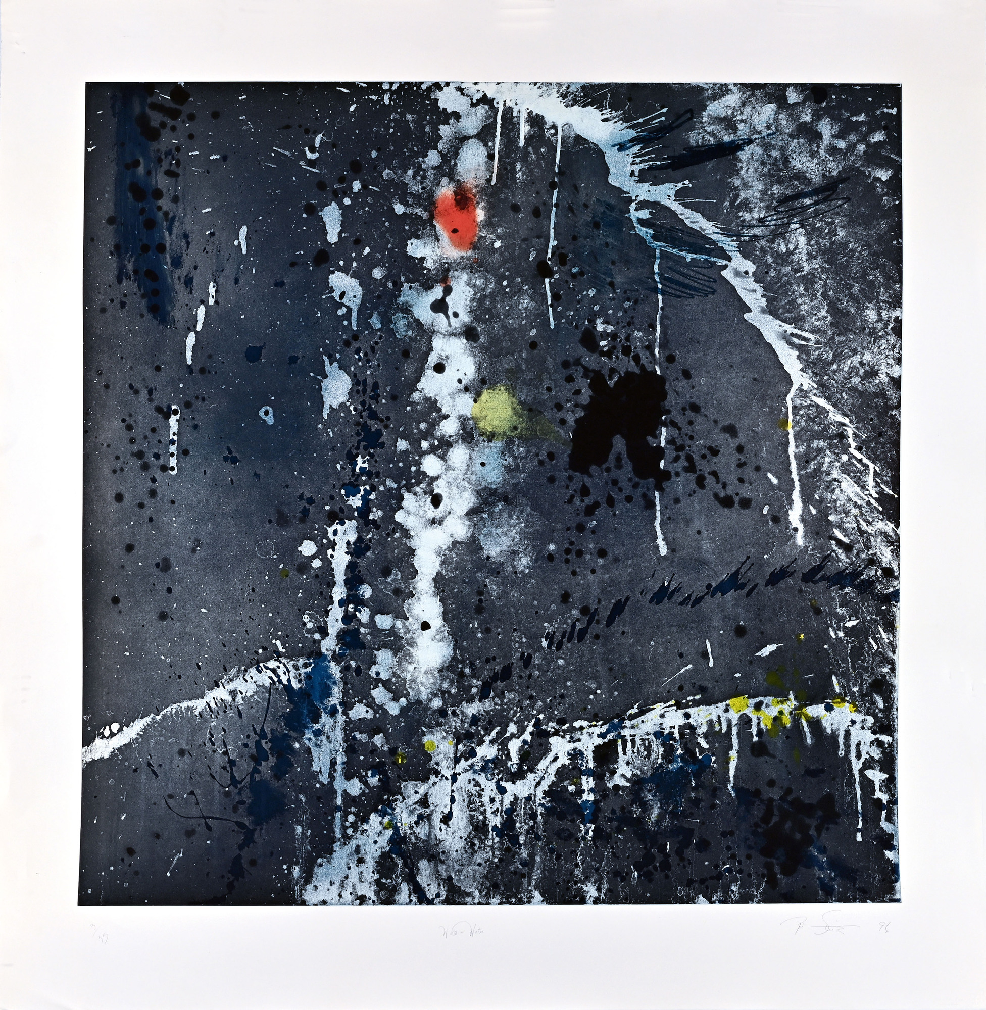 Pat Steir, Wind and Water