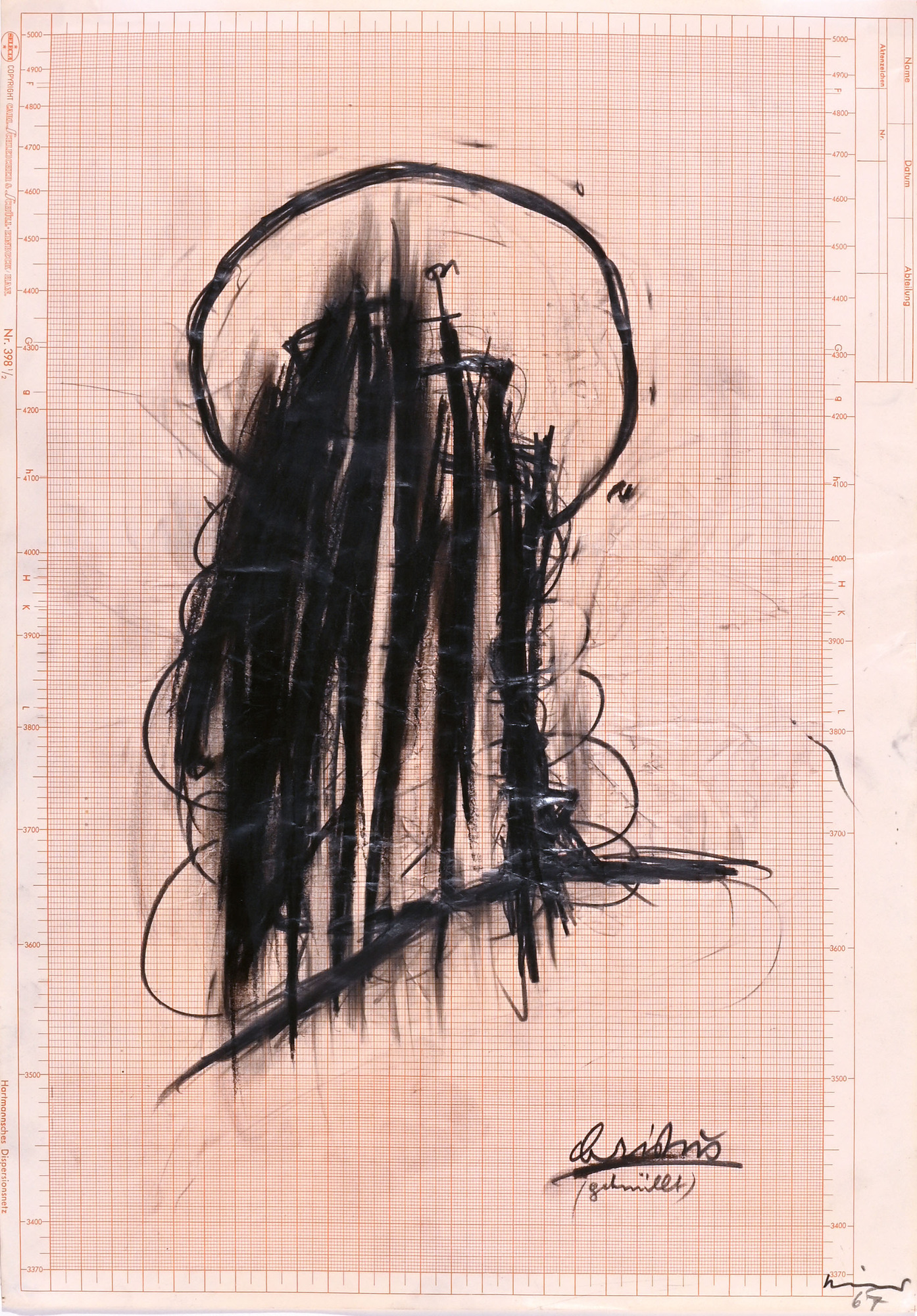 Arnulf Rainer, Christus (geknüllt)