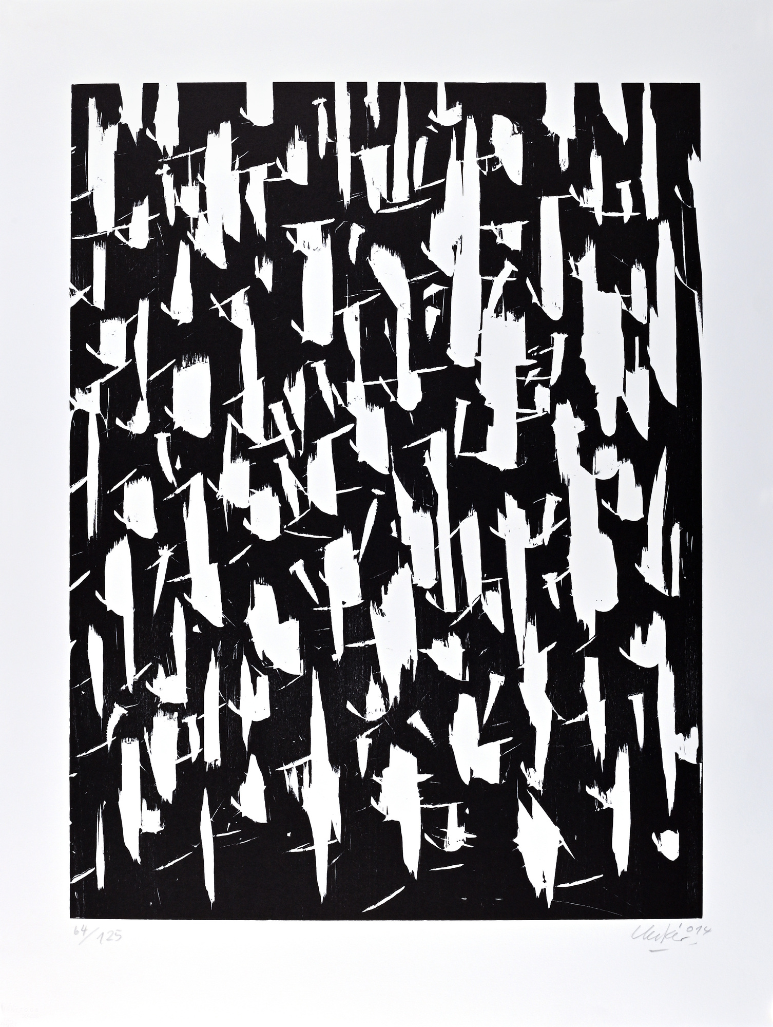 Günther Uecker, Lichtregen