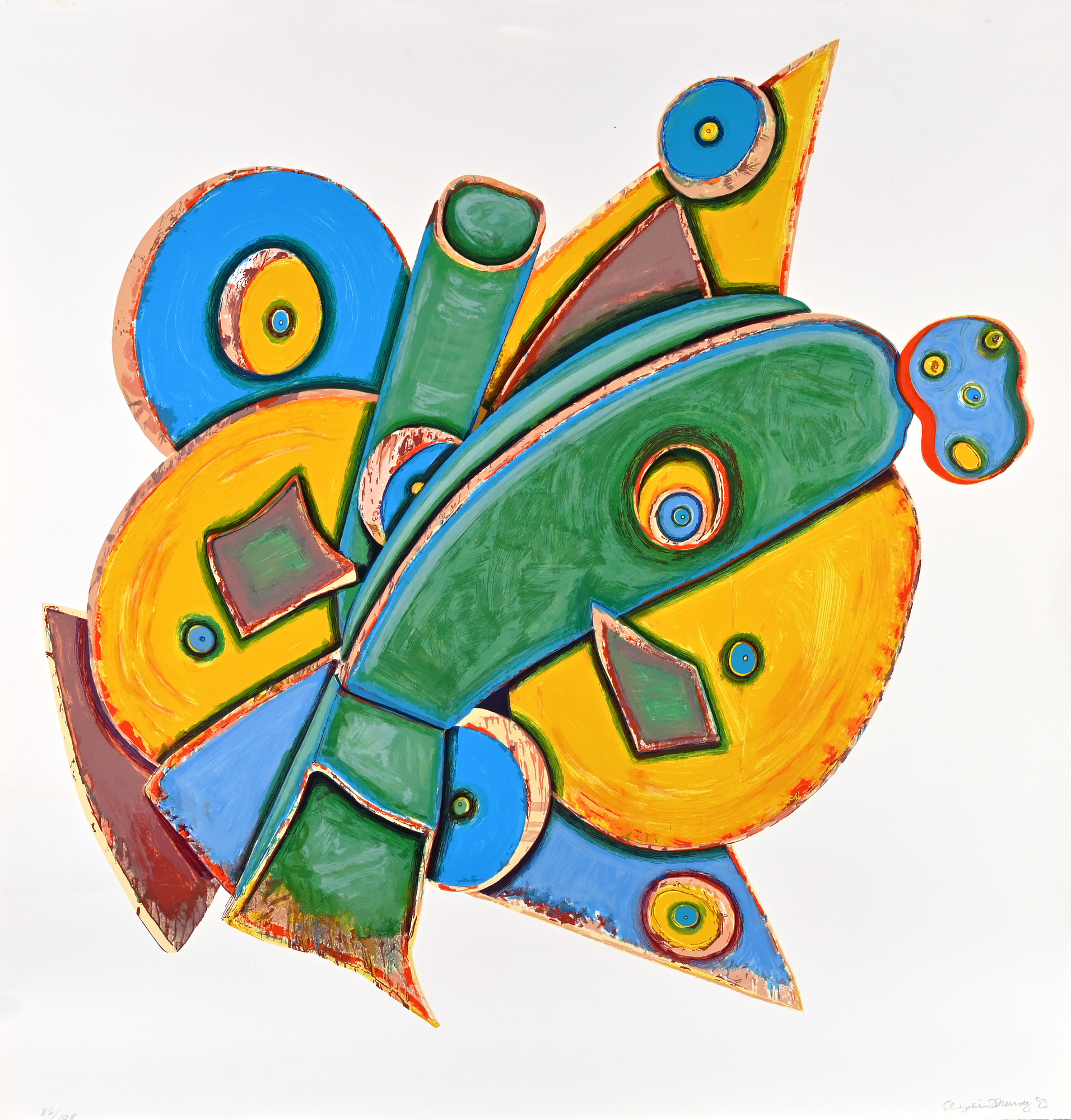 Elizabeth Murray, The Clock