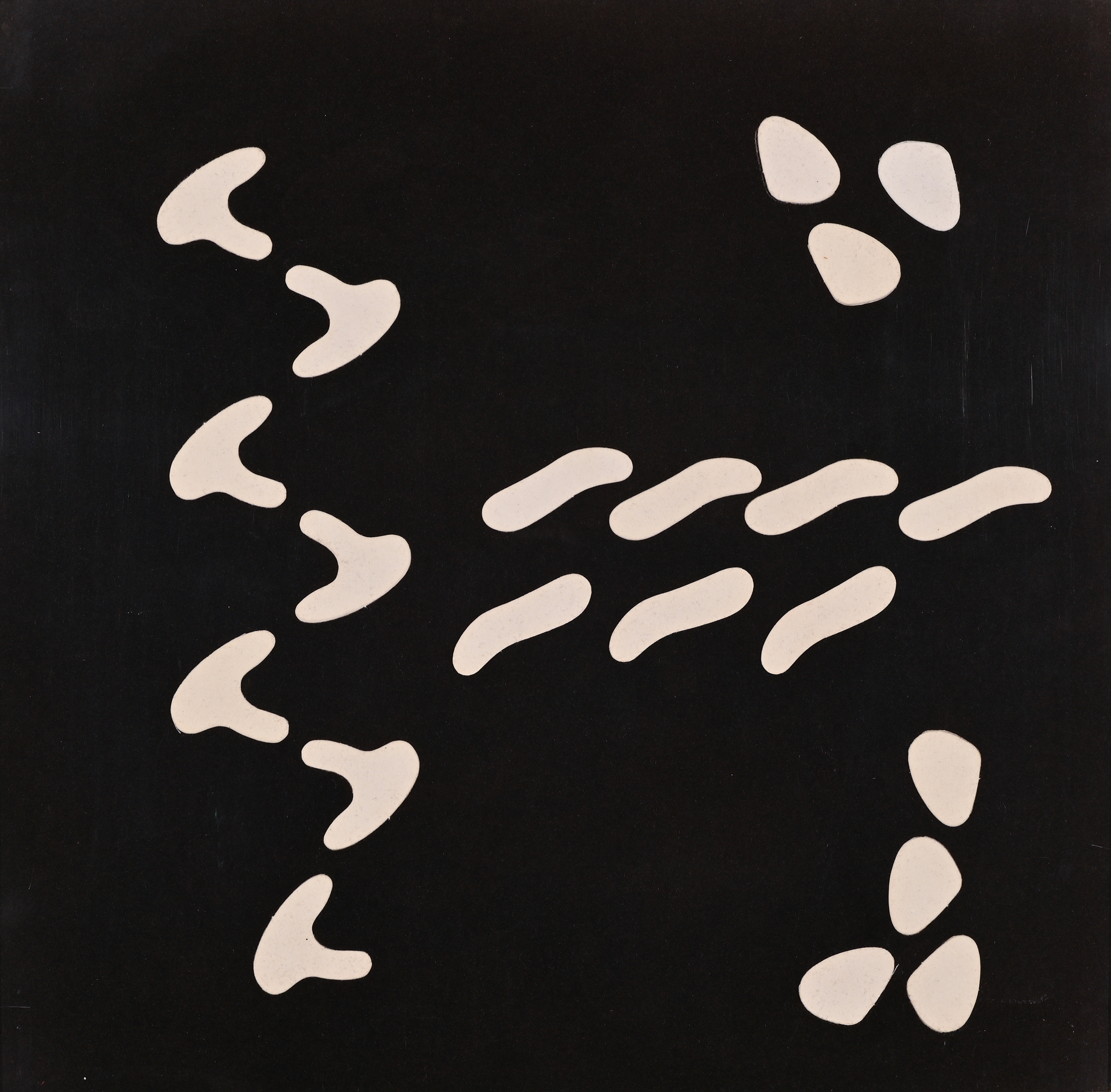 Hans Arp, Variables Bild. Nach den Gesetzen des Zufalls geordnet