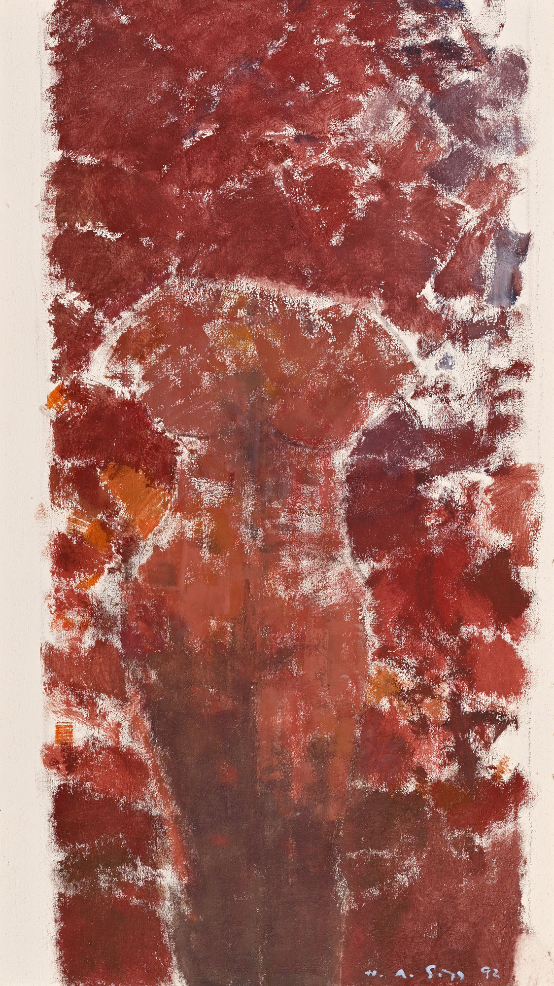 Hermann-Alfred Sigg, Nachblau III (Tempelfigur)