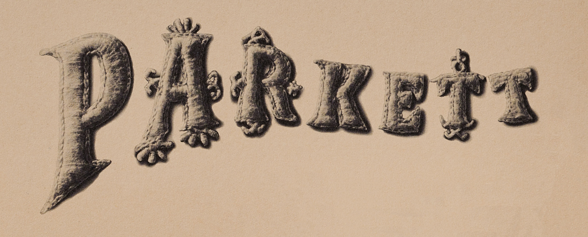 Zeitschrift Parkett, Kunstzeitschrift/Art Magazine. Nr. 1-101 in 98 Bänden. Mit zahlreichen Illustrationen