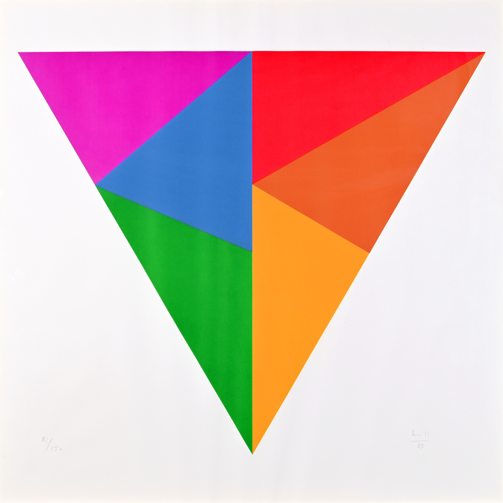 Max Bill, 3 Blätter: Ohne Titel