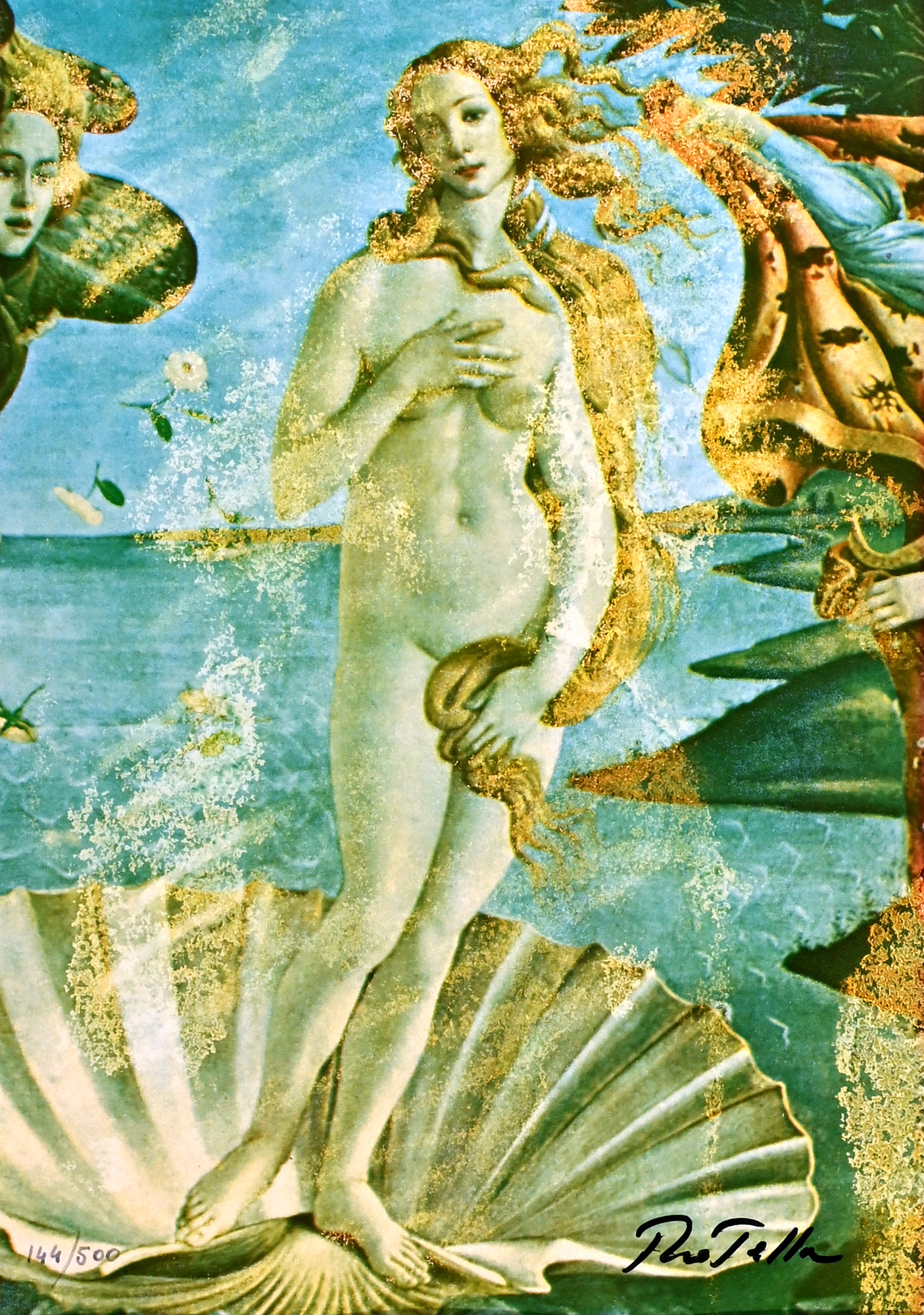 Mimmo Rotella, Ohne Titel. Venus