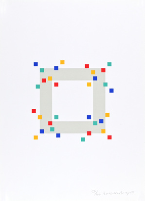 8 Blätter: Vier Variationen um ein Quadrat