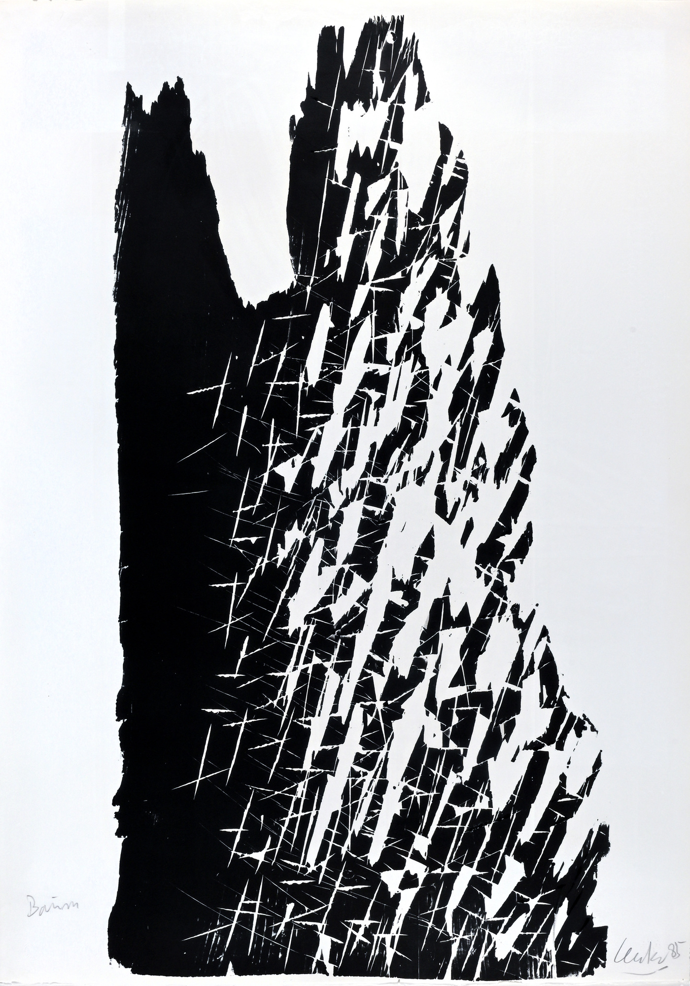 Günther Uecker, Baum