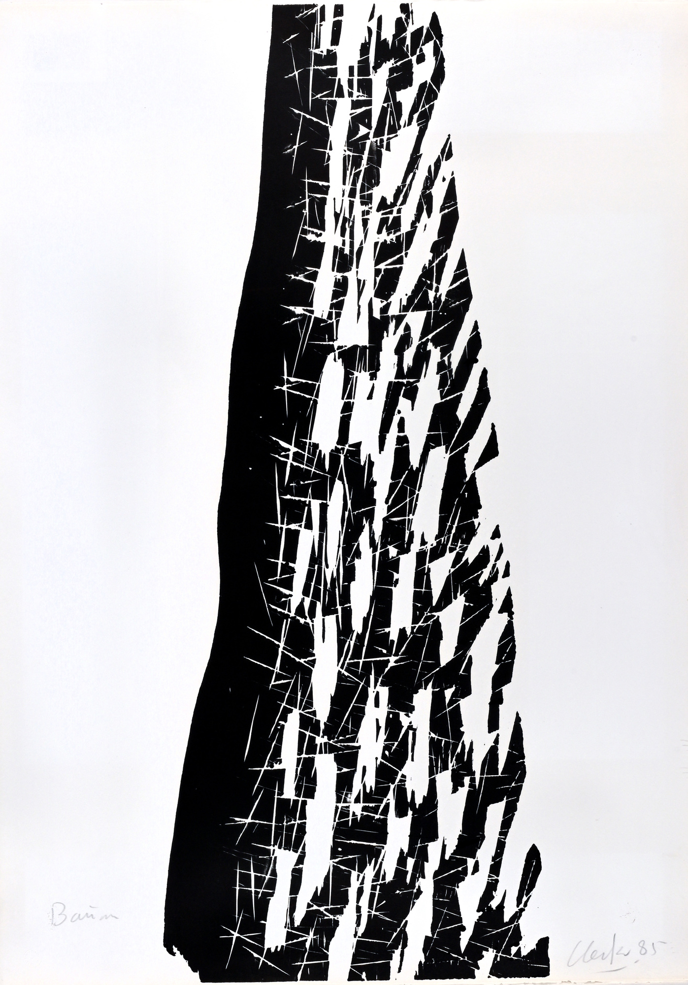 Günther Uecker, Baum