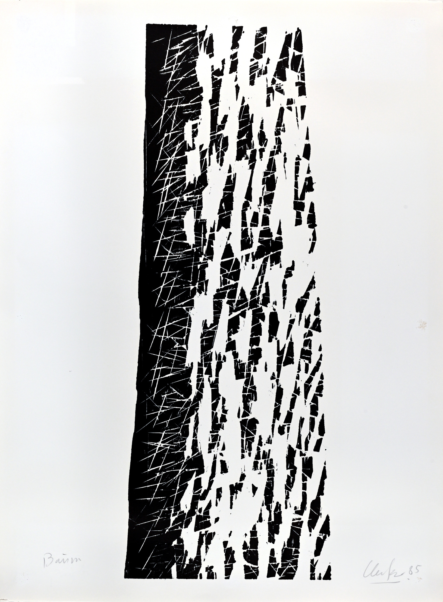 Günther Uecker, Baum