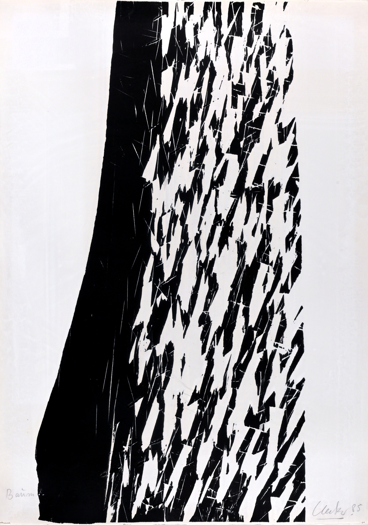 Günther Uecker, Baum