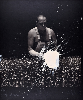 Blatt aus "Entwicklung eines Werkes (Fotoumwandlungen)"