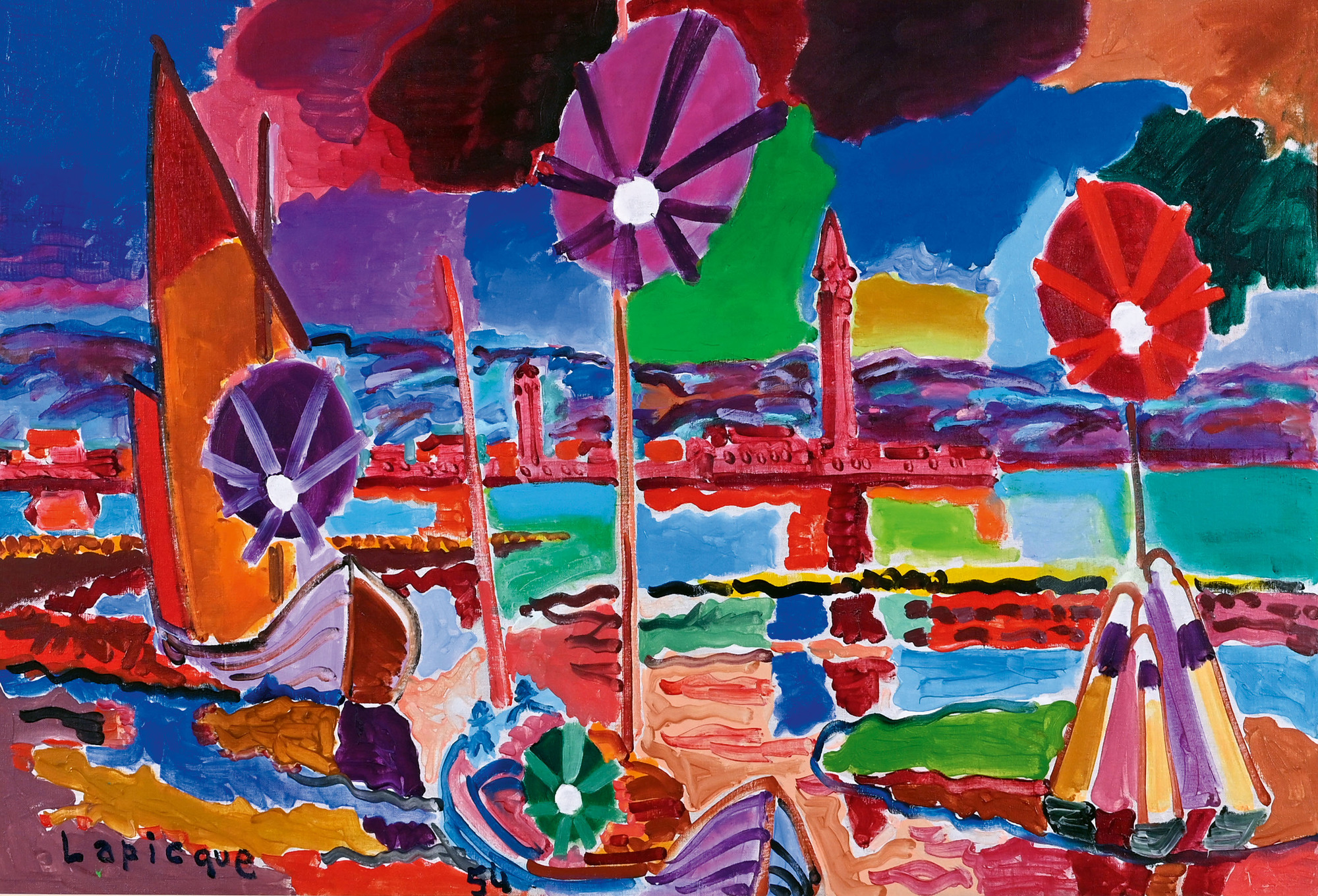 Charles Lapicque, Crépuscule sur Burano