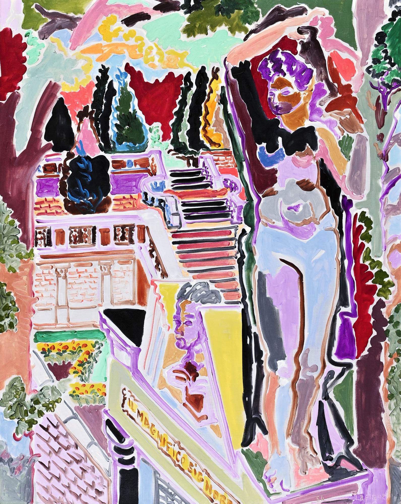 Charles Lapicque, Jardin Italien