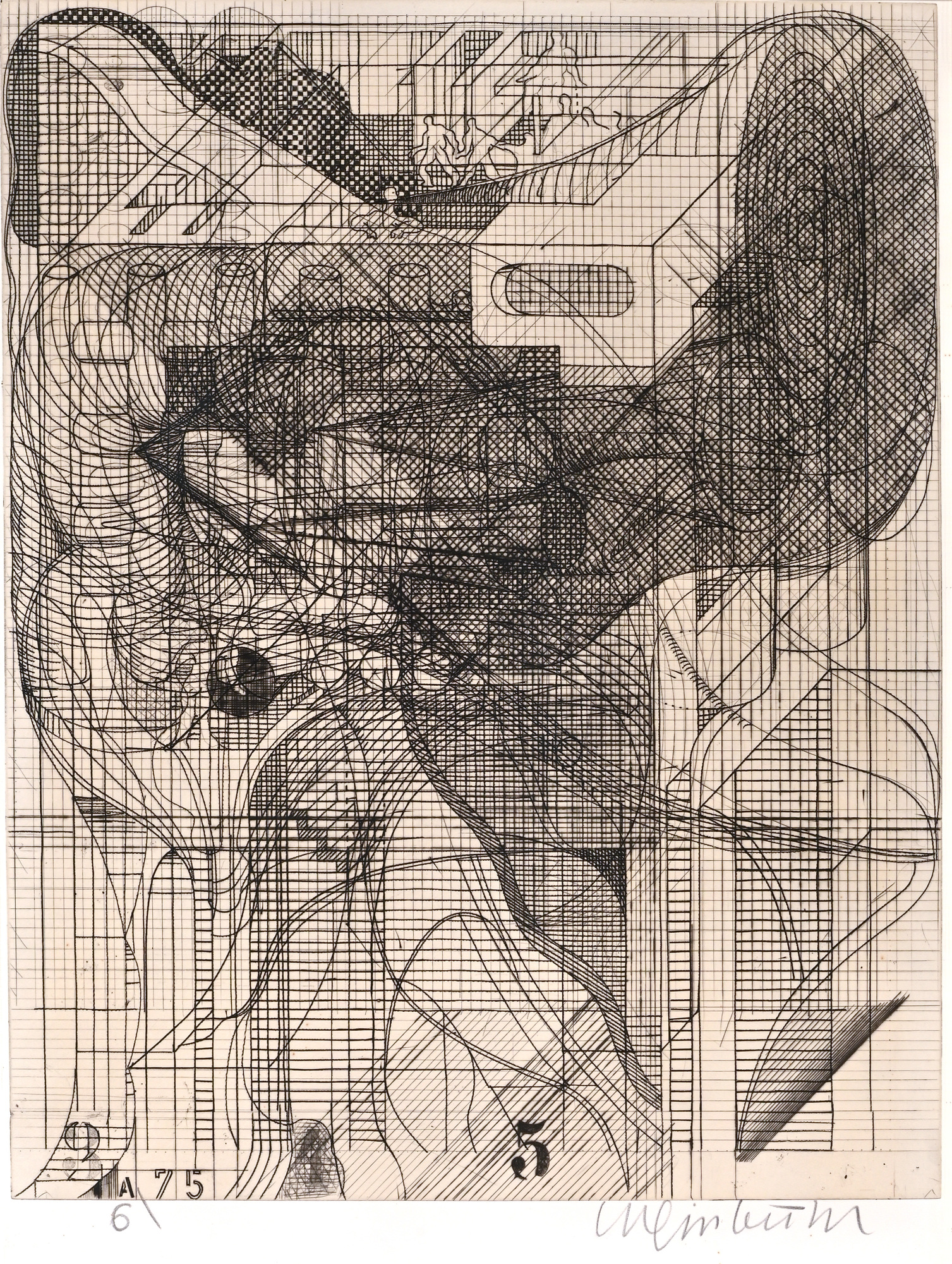 Bernhard Luginbühl, 2 Werke: Ohne Titel