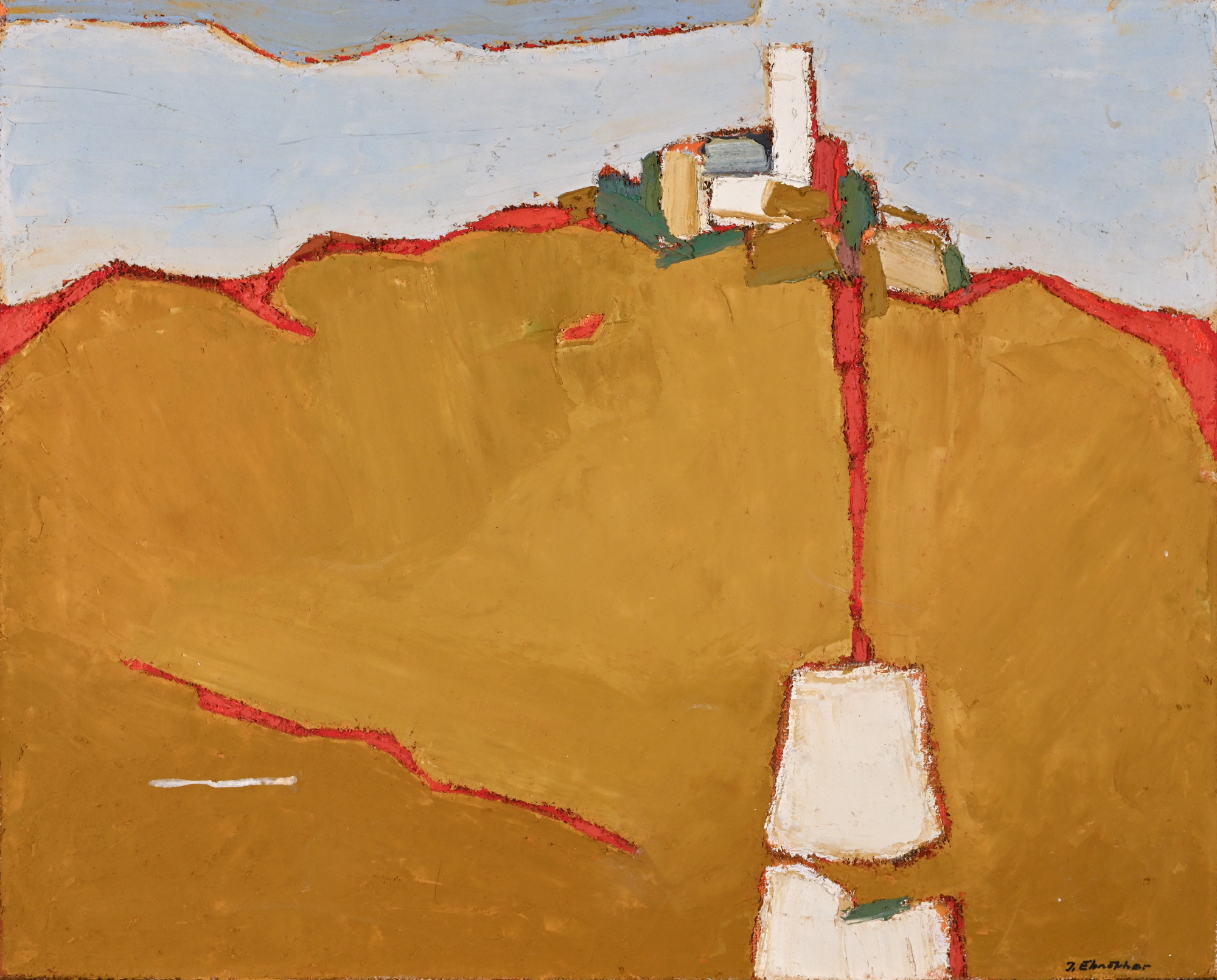 Josef Ebnöther, Südliche Landschaft