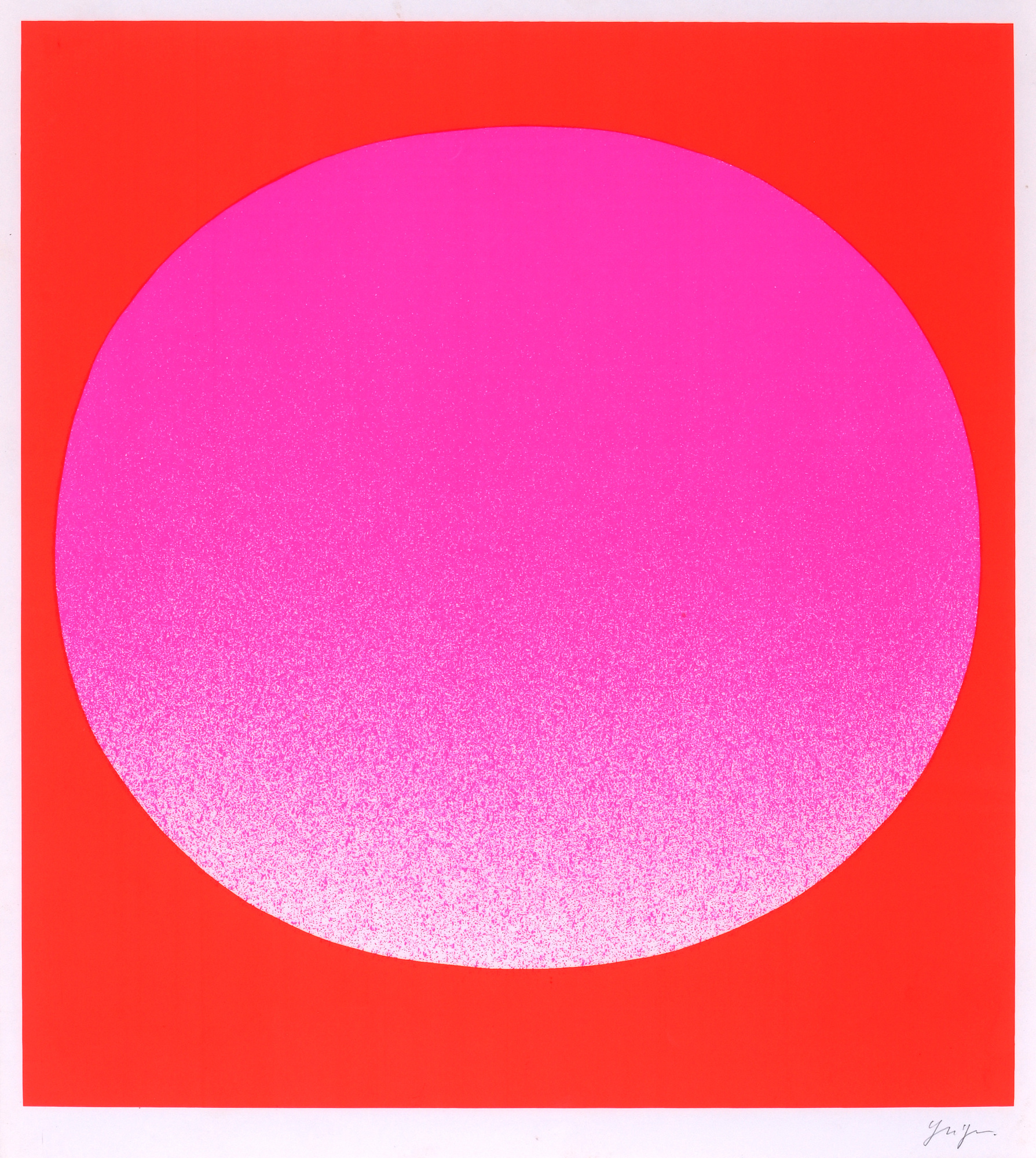 Rupprecht Geiger, 2 Blätter: Ohne Titel